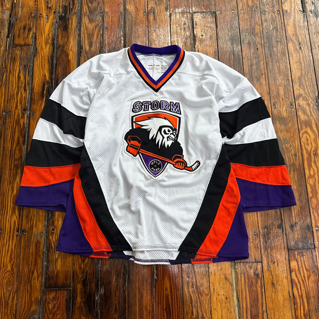 Vintage Storm Hockey Jersey Sz M