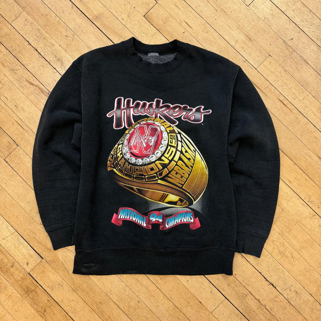 Vintage Nebraska Huskers Ring Crewneck Sz M