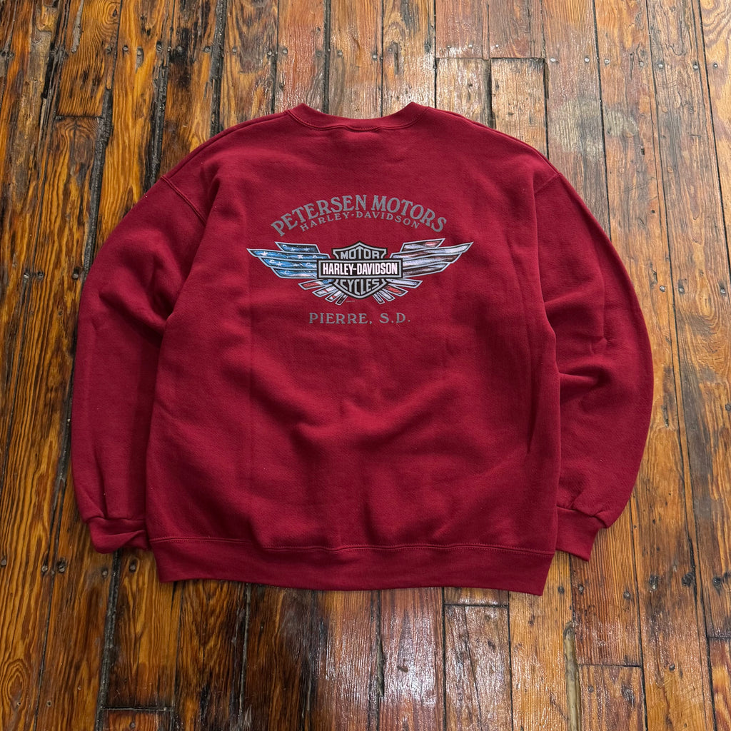 Vintage Harley Davidson Crewneck Sz L