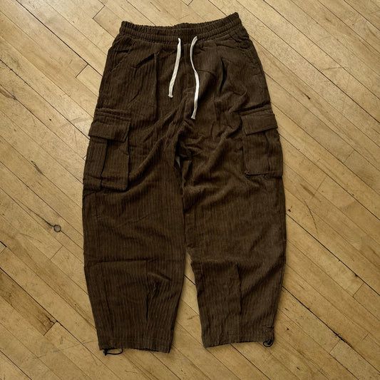 Y2K Baggy Corduroy Sweatpants Sz large