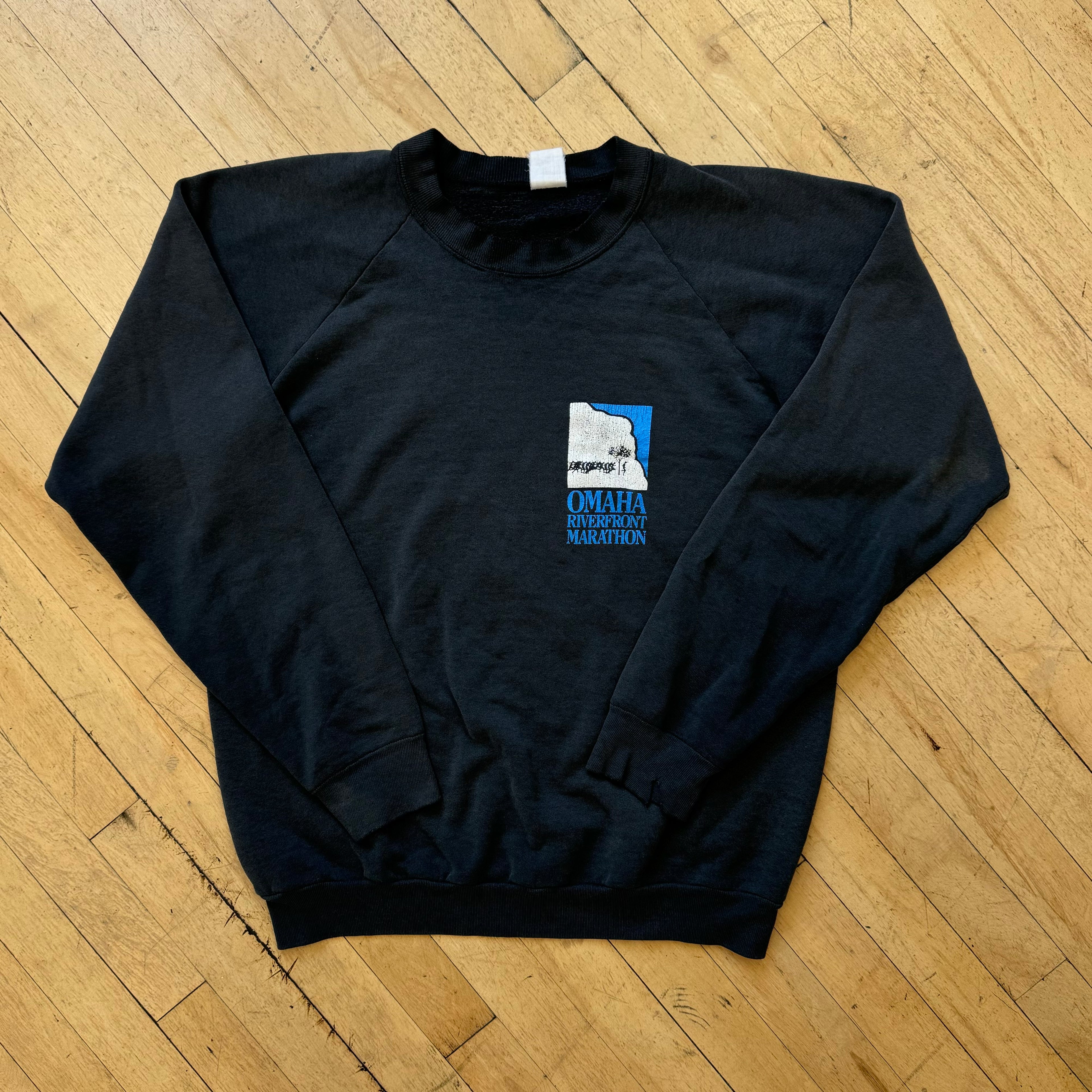 Vintage Omaha Riverfront CrewNeck Sz L