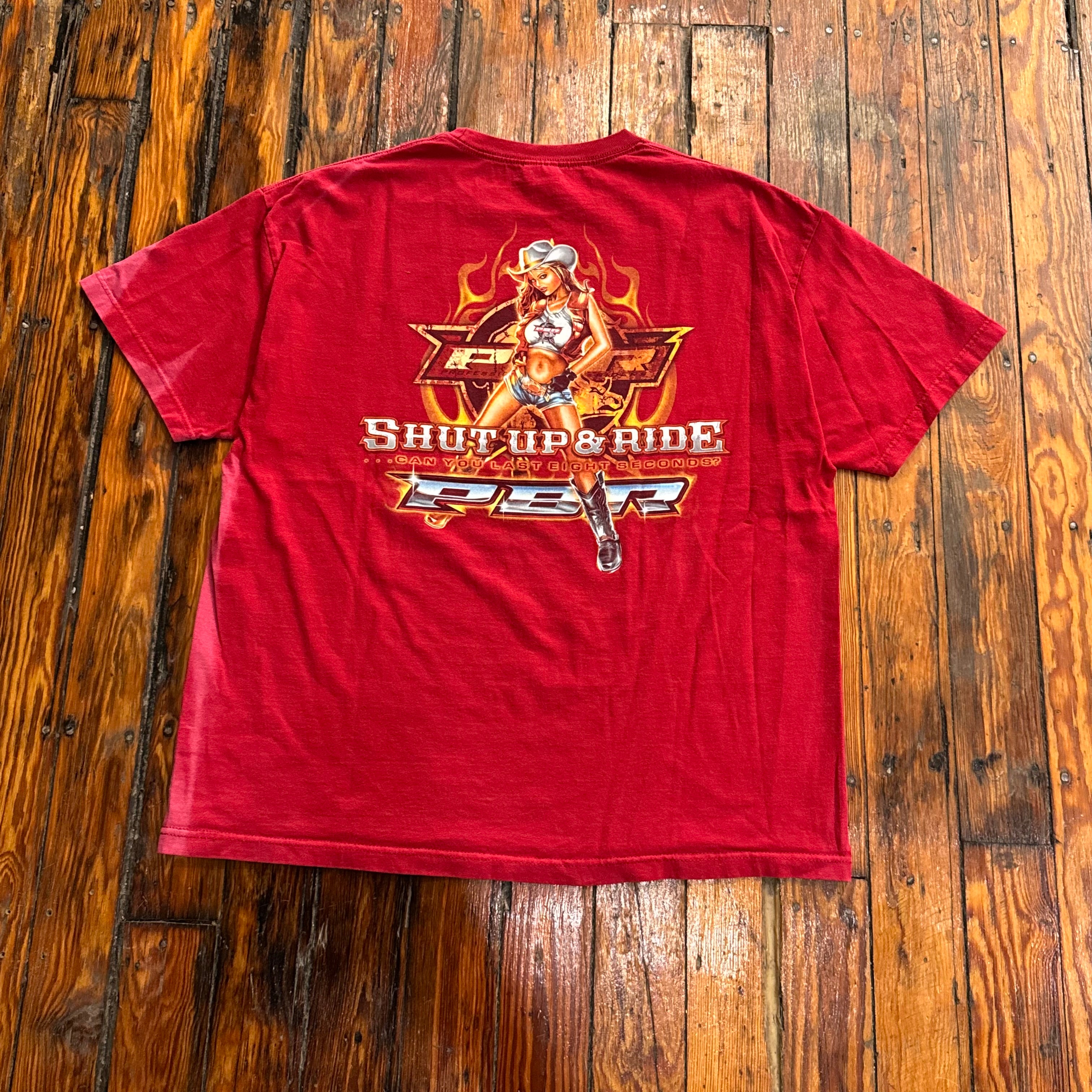 Vintage PBR Shut up & Ride T-shirt Sz XXL