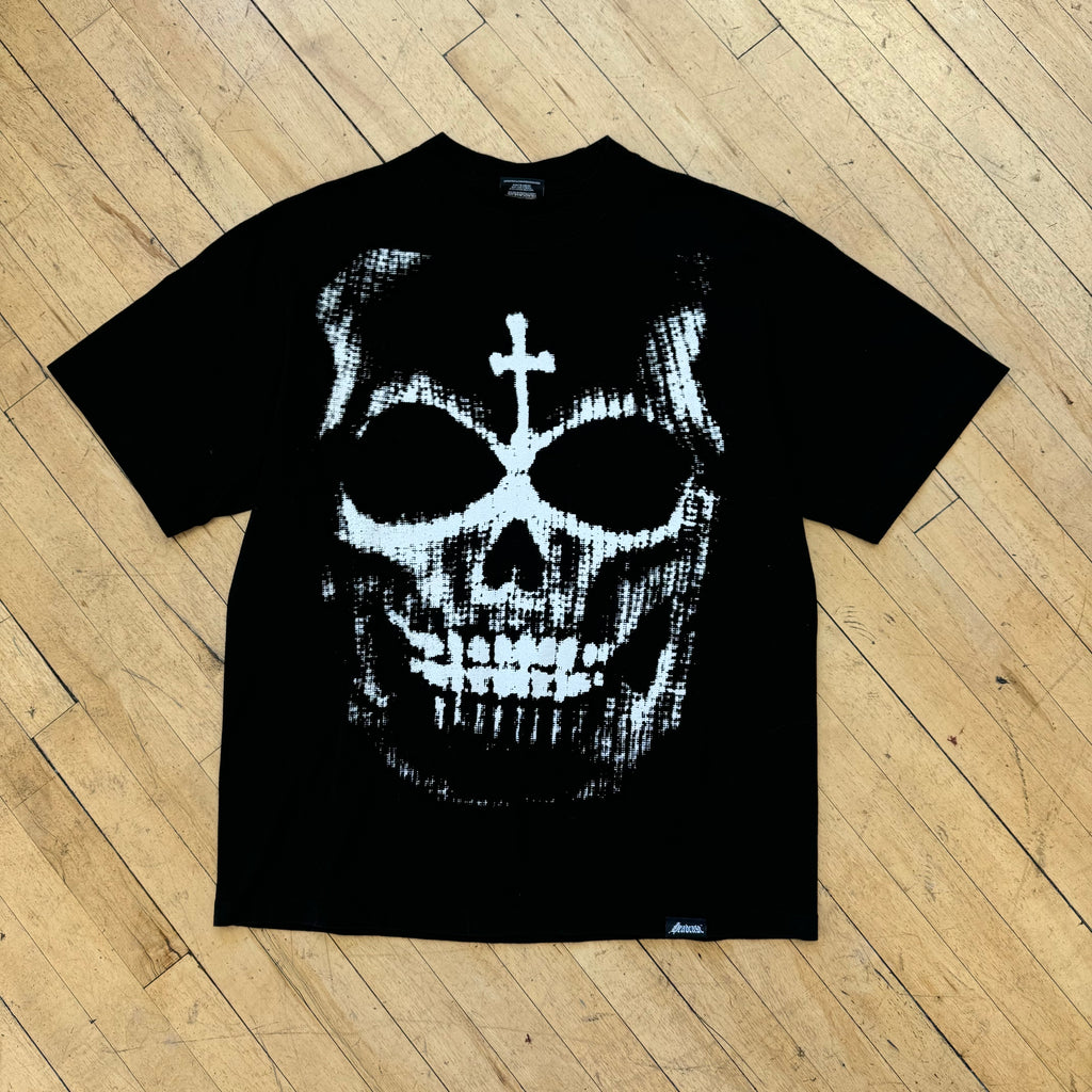 Headcase All Rights Reserved Skull T-shirt Sz XL
