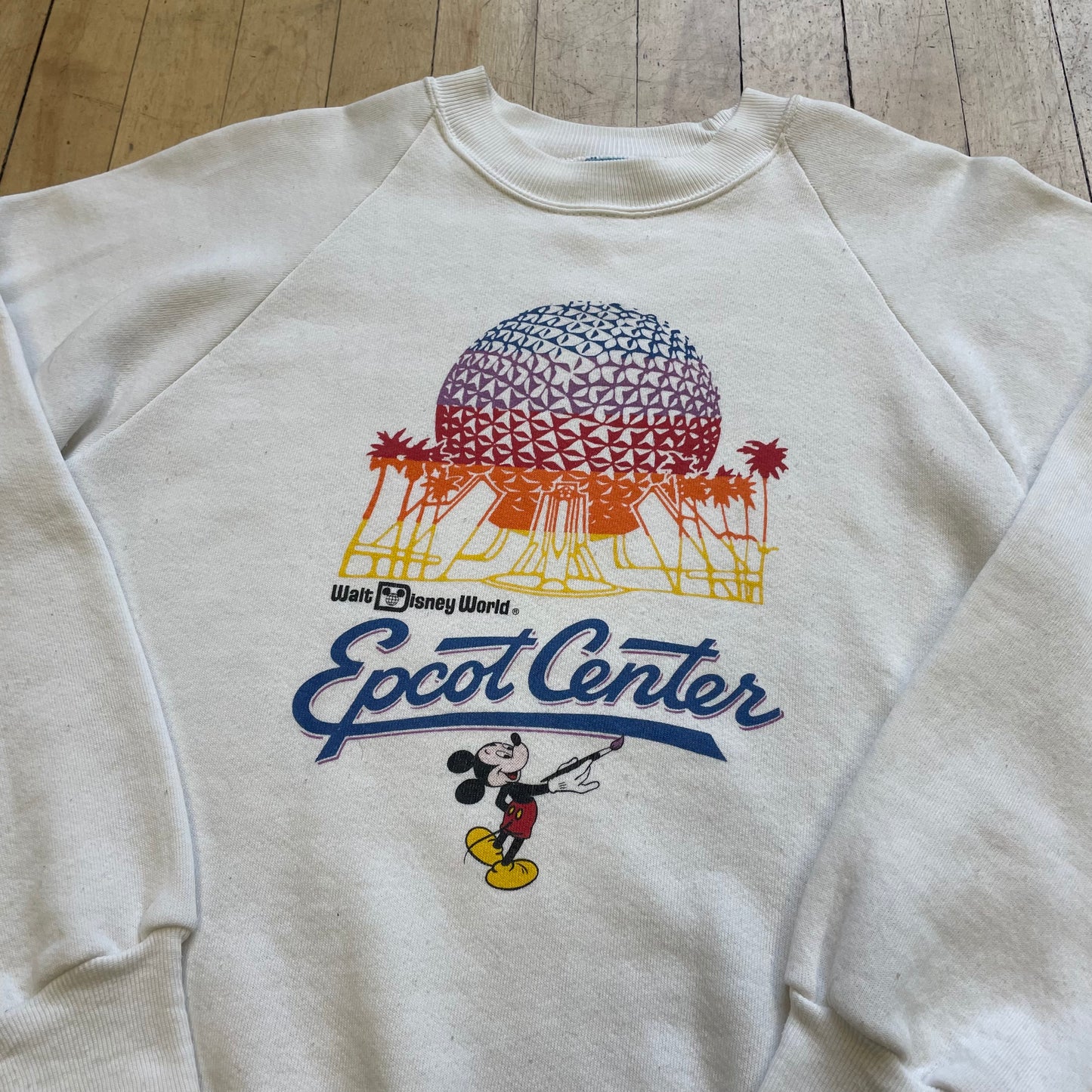 90s Walt Disney Epcot Center CrewNeck Sz M