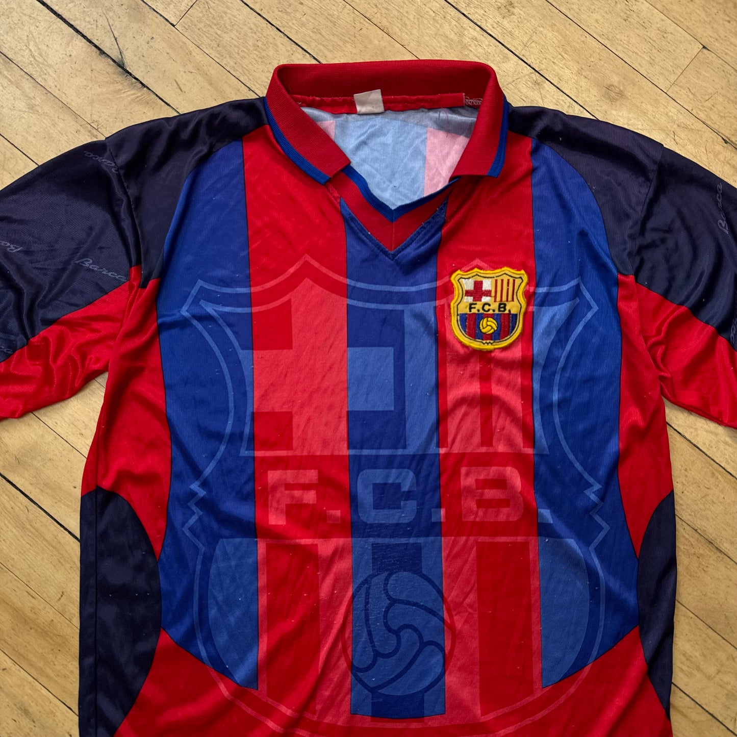 Vintage Barcelona Soccer Jersey Sz M