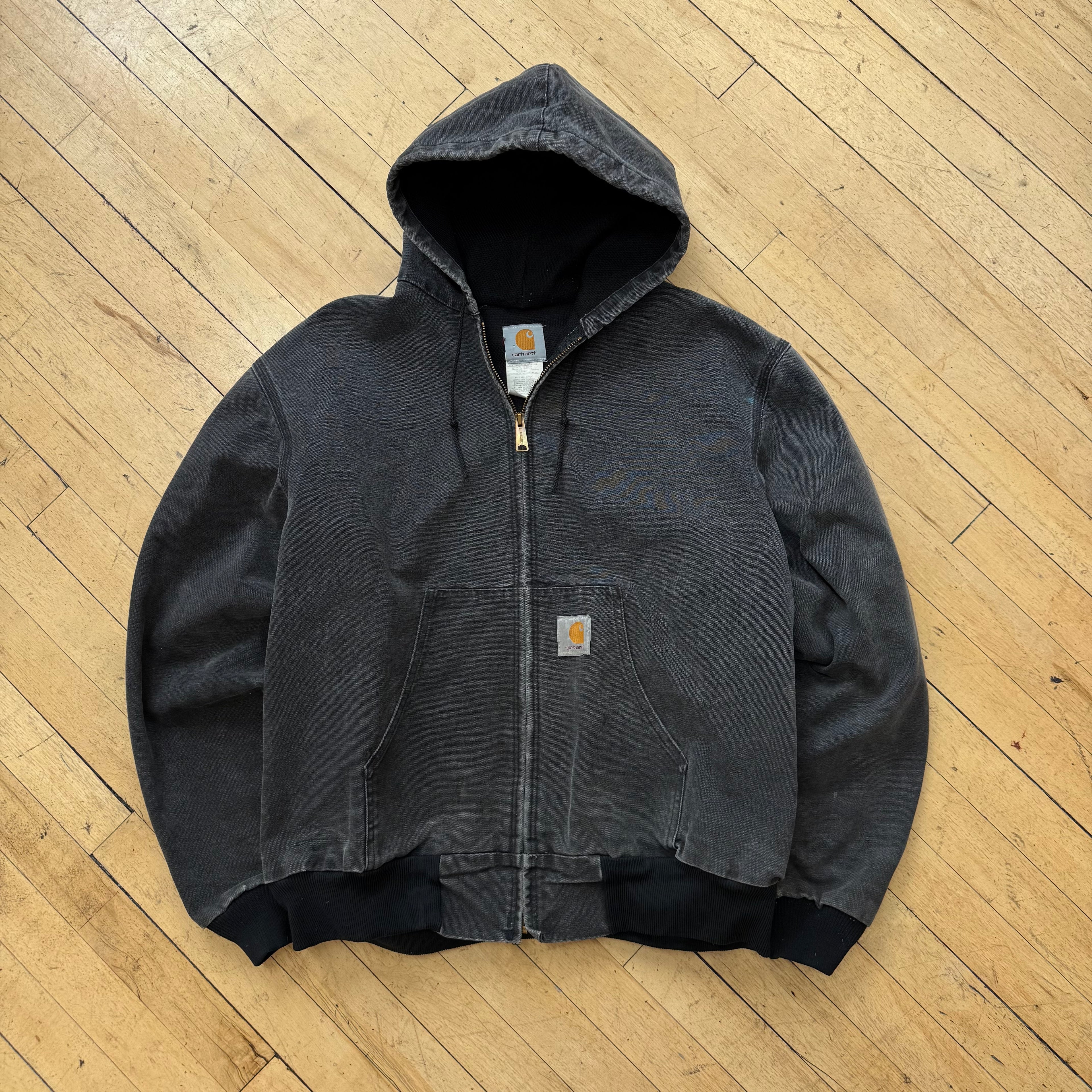 Vintage Faded Carhartt J03 BLK Jacket Sz XL