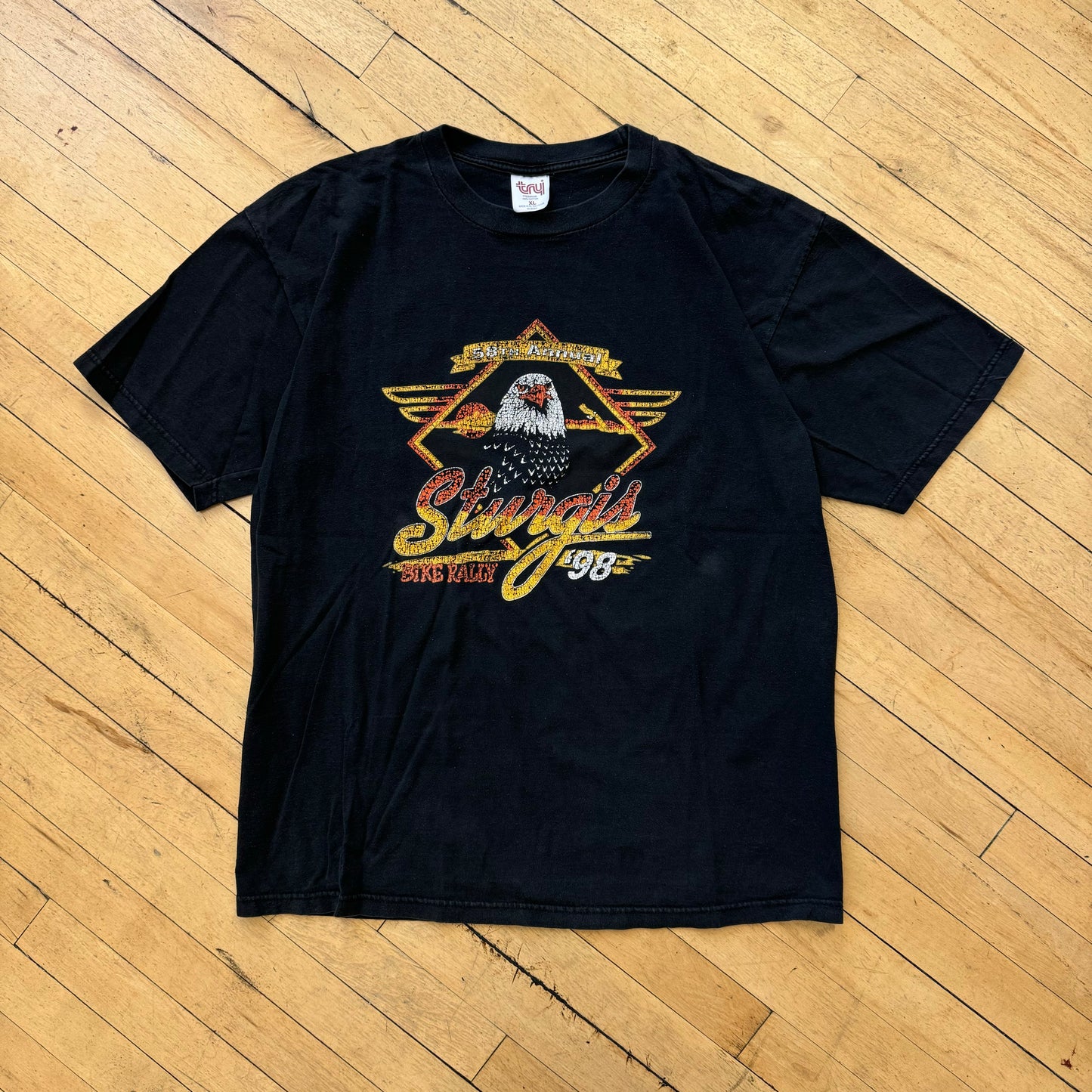 Vintage Sturgis Eagle Graphic T-shirt Sz XL