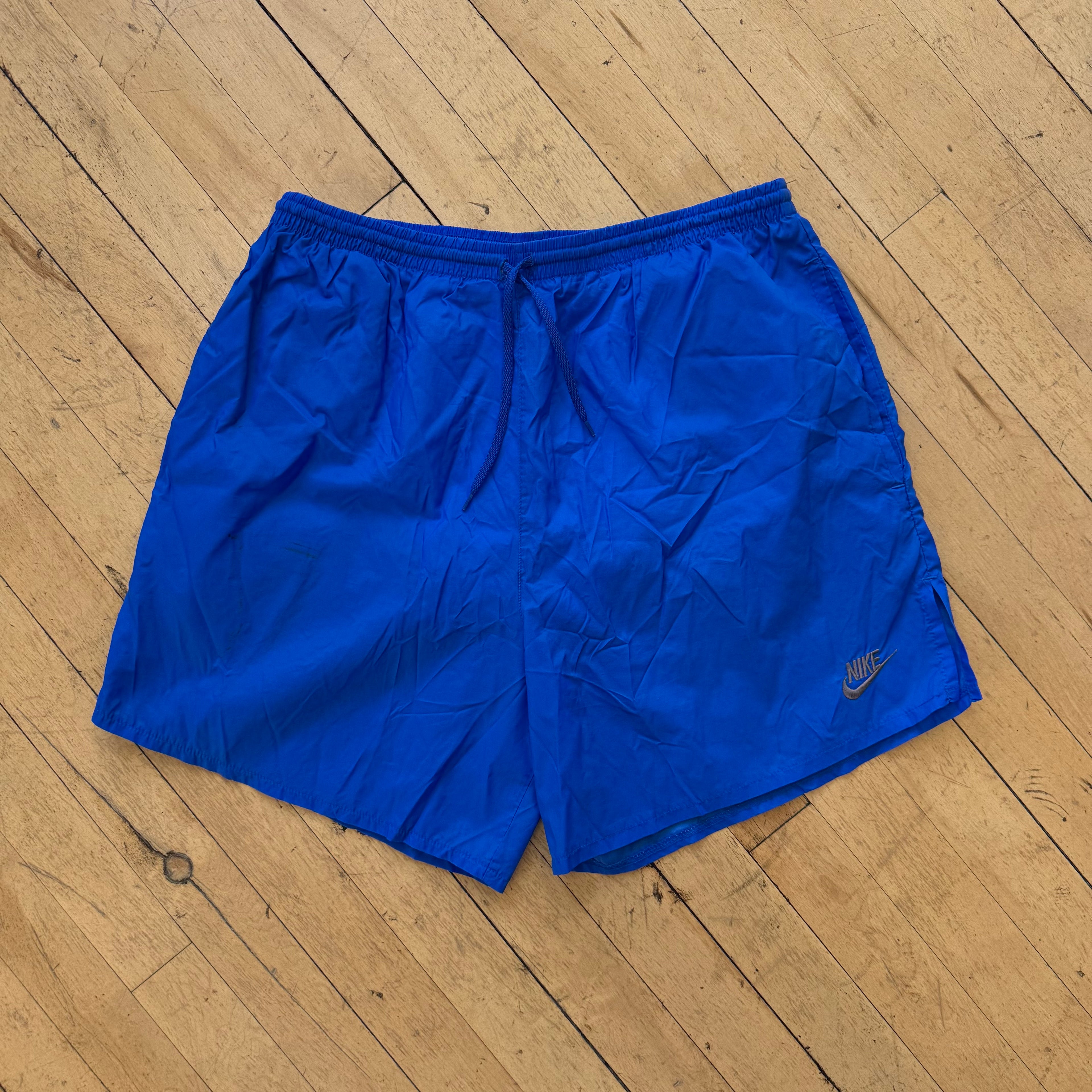 Vintage Blue Nike Track Shorts Sz L