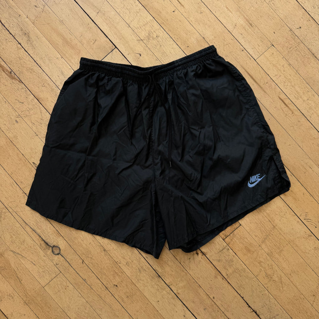 Vintage Black Nike Track Shorts Sz L