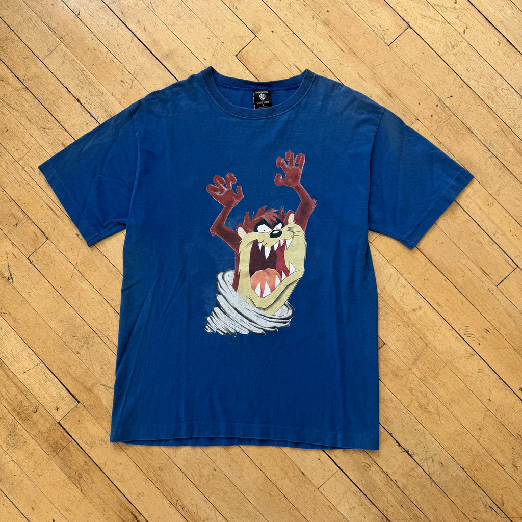 Vintage Looney Tunes Taz T-shirt Sz L