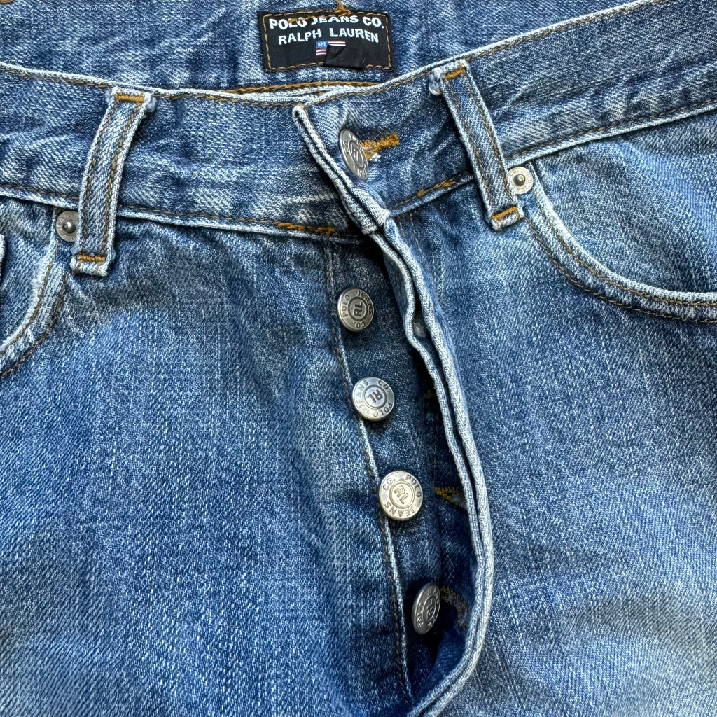 Vintage Polo Jeans Ralph Lauren Denim Jeans Sz 32x34