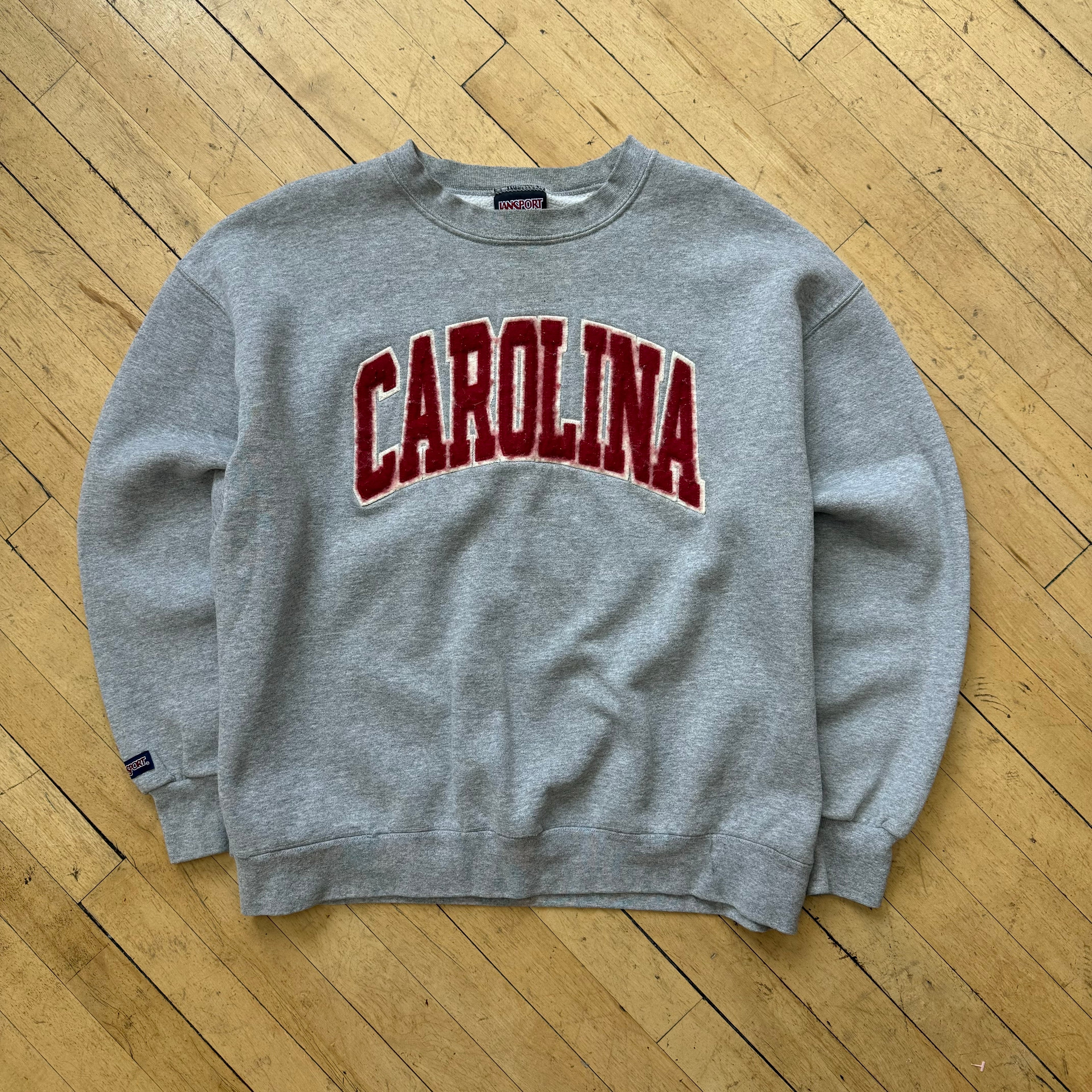 Vintage Carolina SpellOut CrewNeck Sz XL