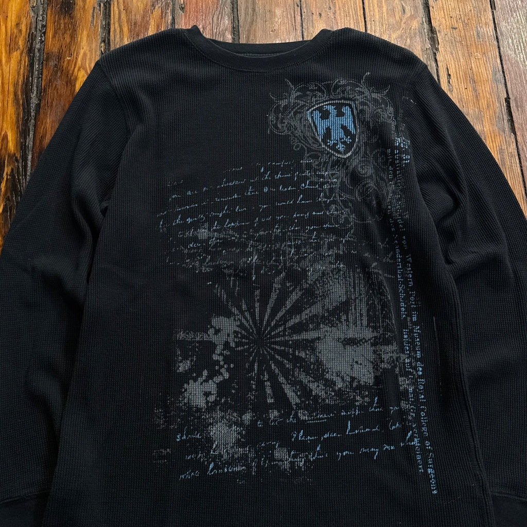 Y2K Machine Thermal Long Sleeve T-shirt Sz M