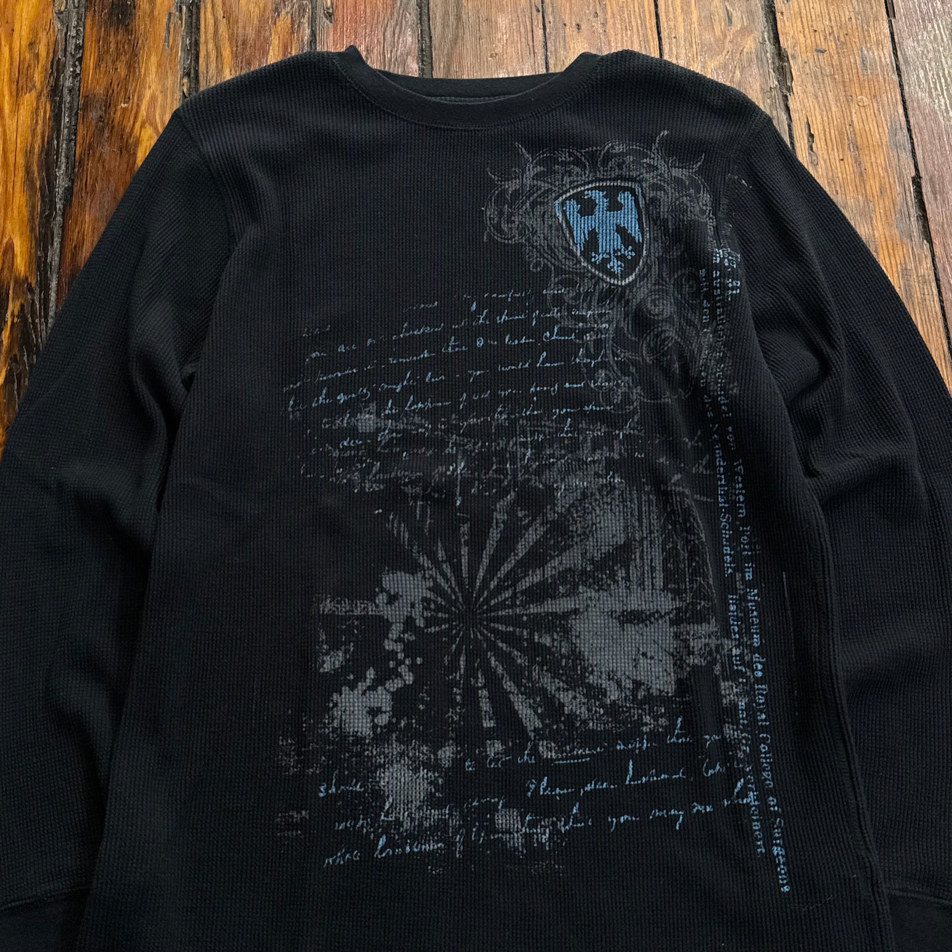 Y2K Machine Thermal Long Sleeve T-shirt Sz M