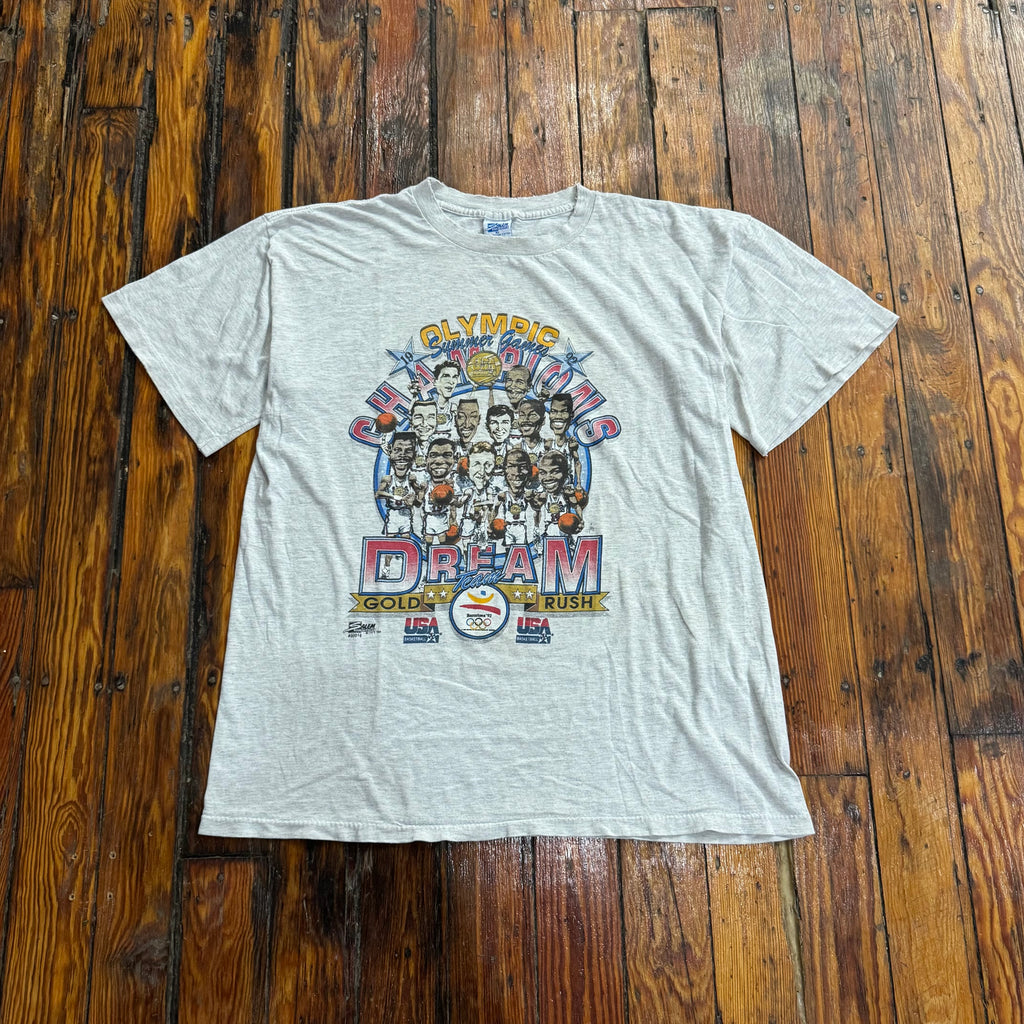 Vintage USA Basketball Barcelona Olympic T-shirt Sz XL