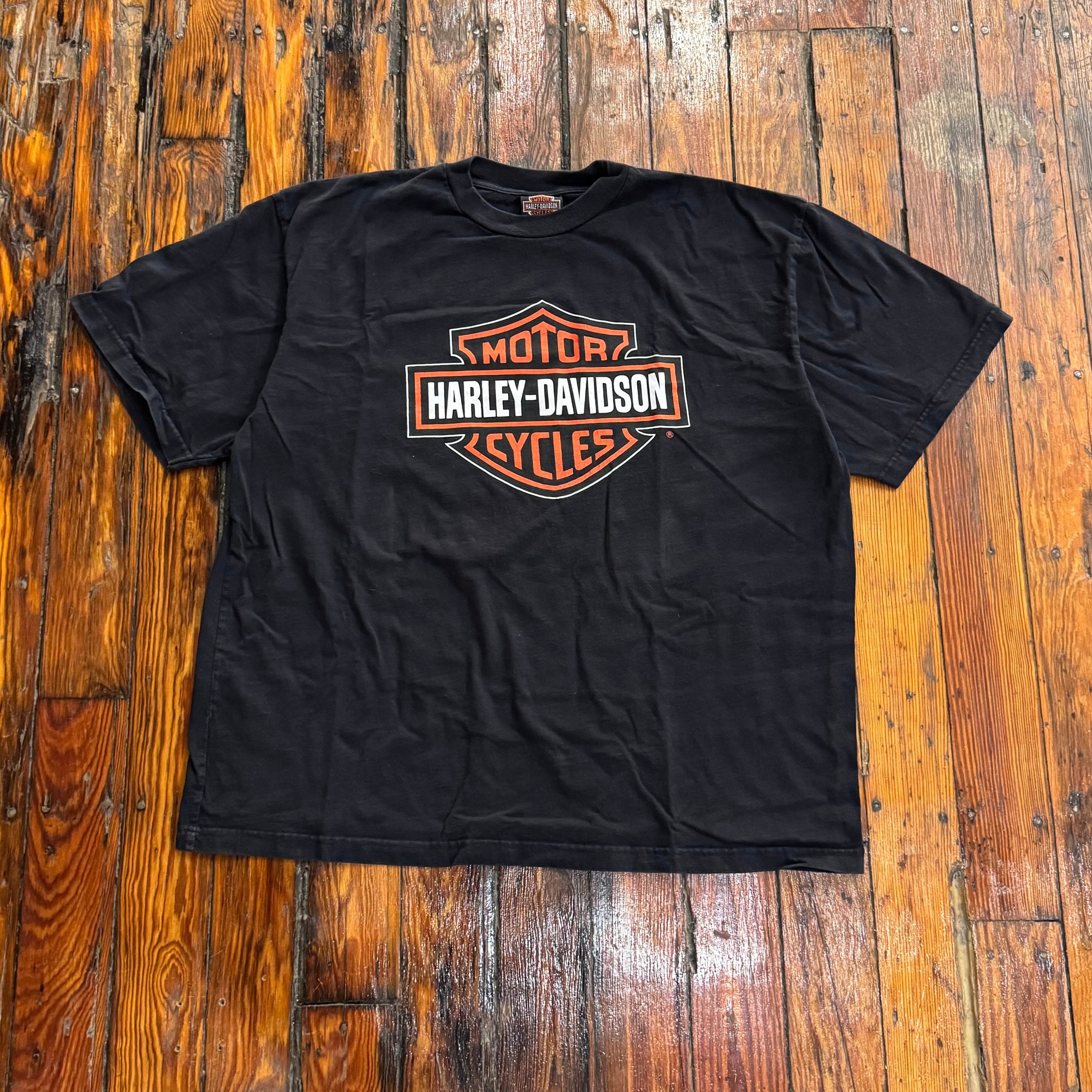 Vintage Harley Davidson Logo Singapore T-shirt Sz XL