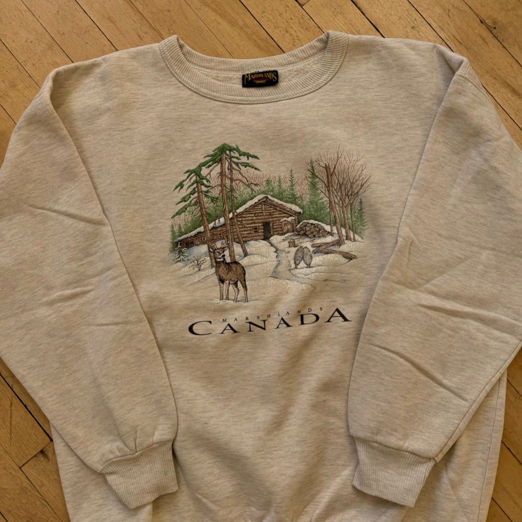 Vintage Marshlands Canada CrewNeck Sz XL