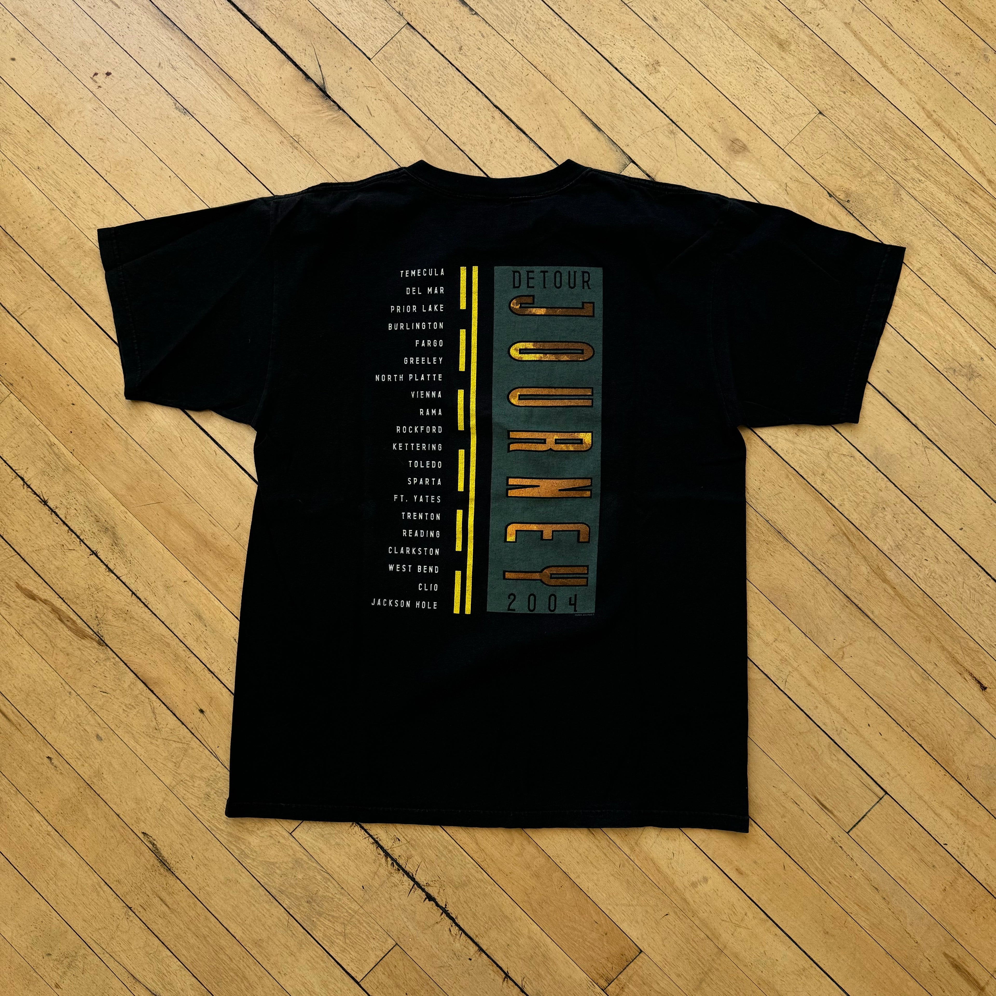 Vintage Detour Journey Tour T-shirt Sz L