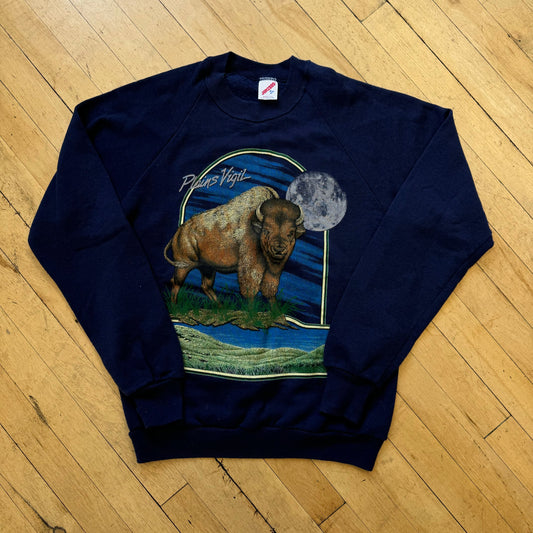 Vintage Buffalo Plains Crewneck Sz M