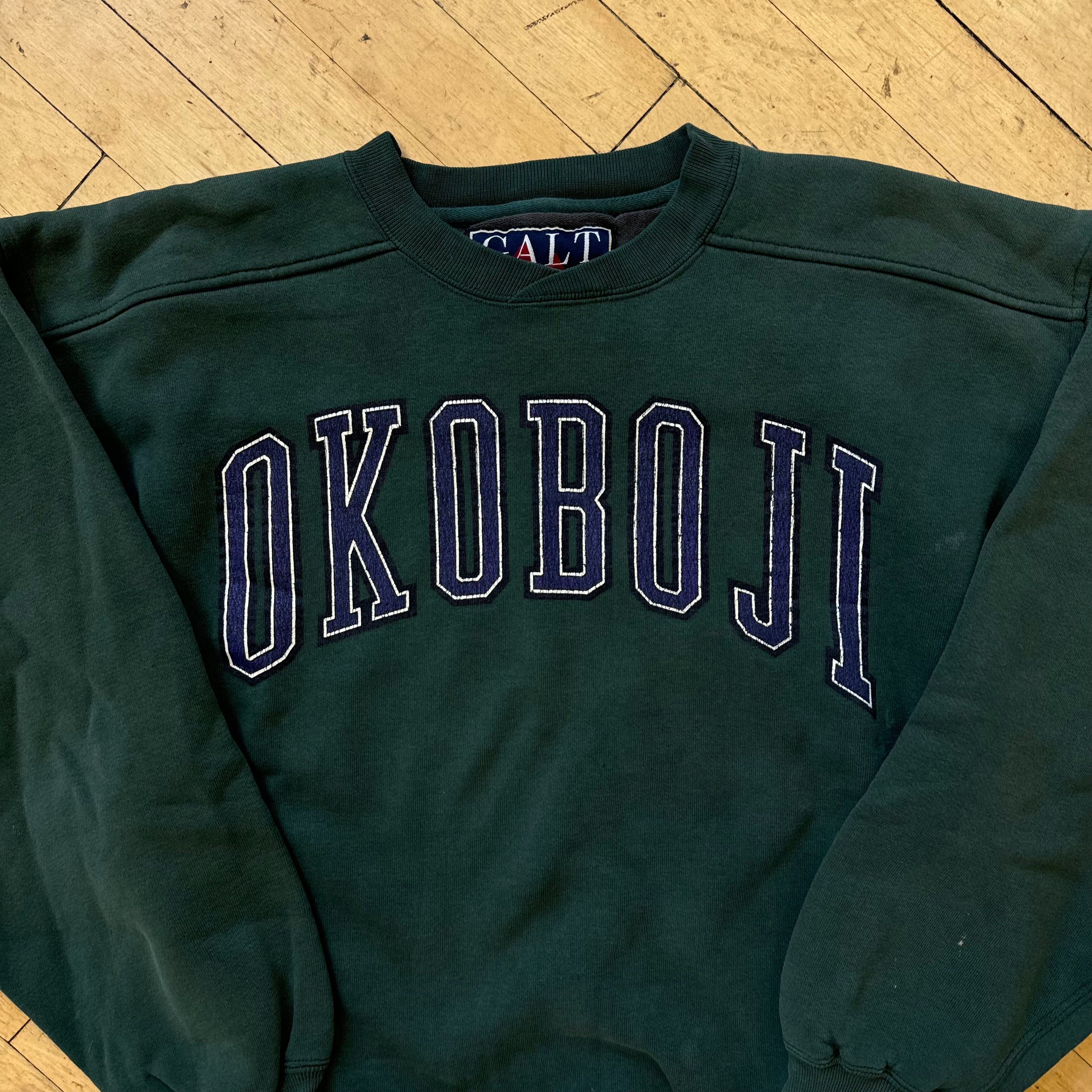 Vintage Okaboji SpellOut CrewNeck Sz S