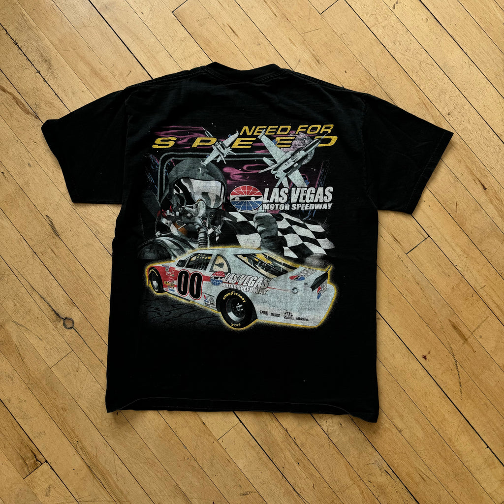 Vintage Las Vegas Taking Flight Nascar T-shirt Sz M