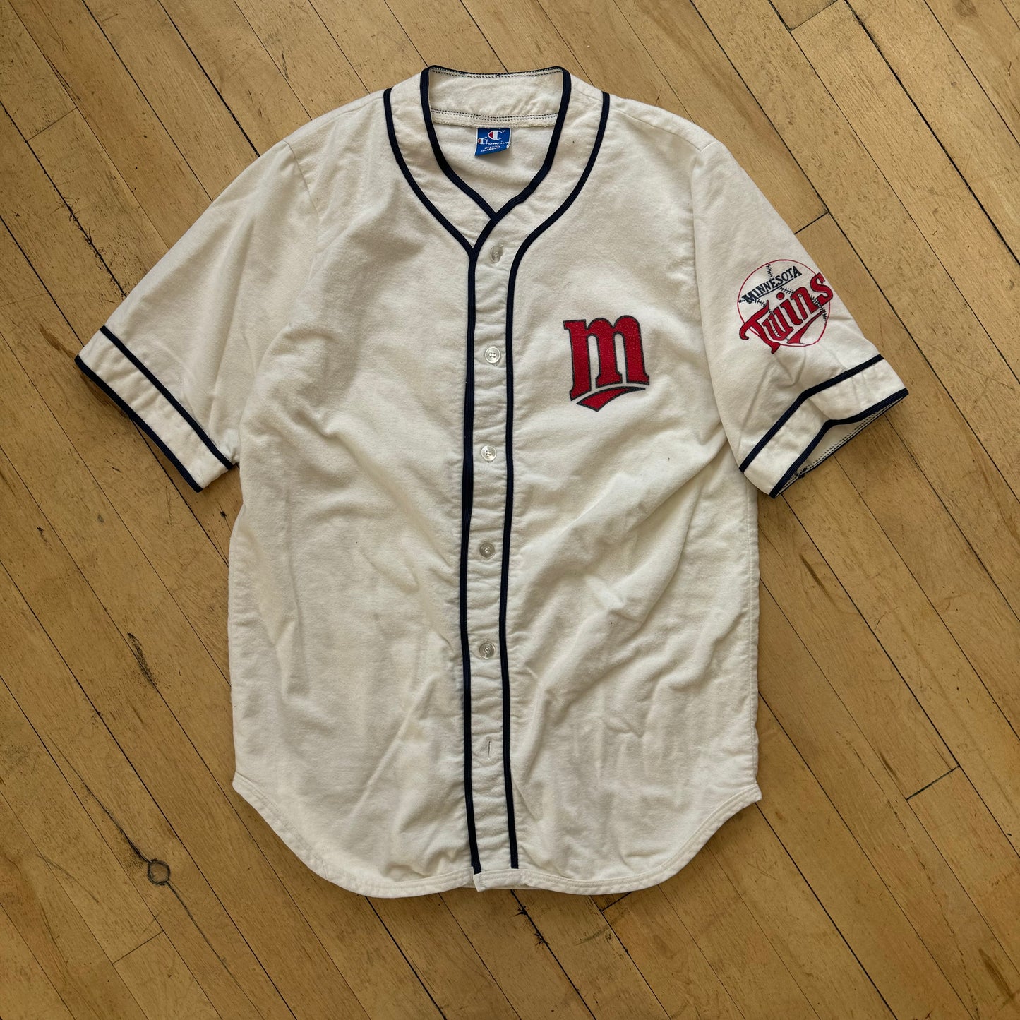 Vintage Minnesota Twins Wool Jersey Sz M