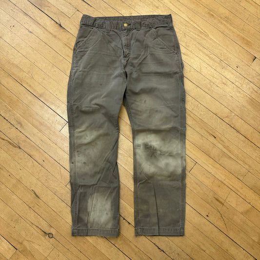 Vintage Thrashed & Faded Carhartt Cargo Pants Sz 36x32