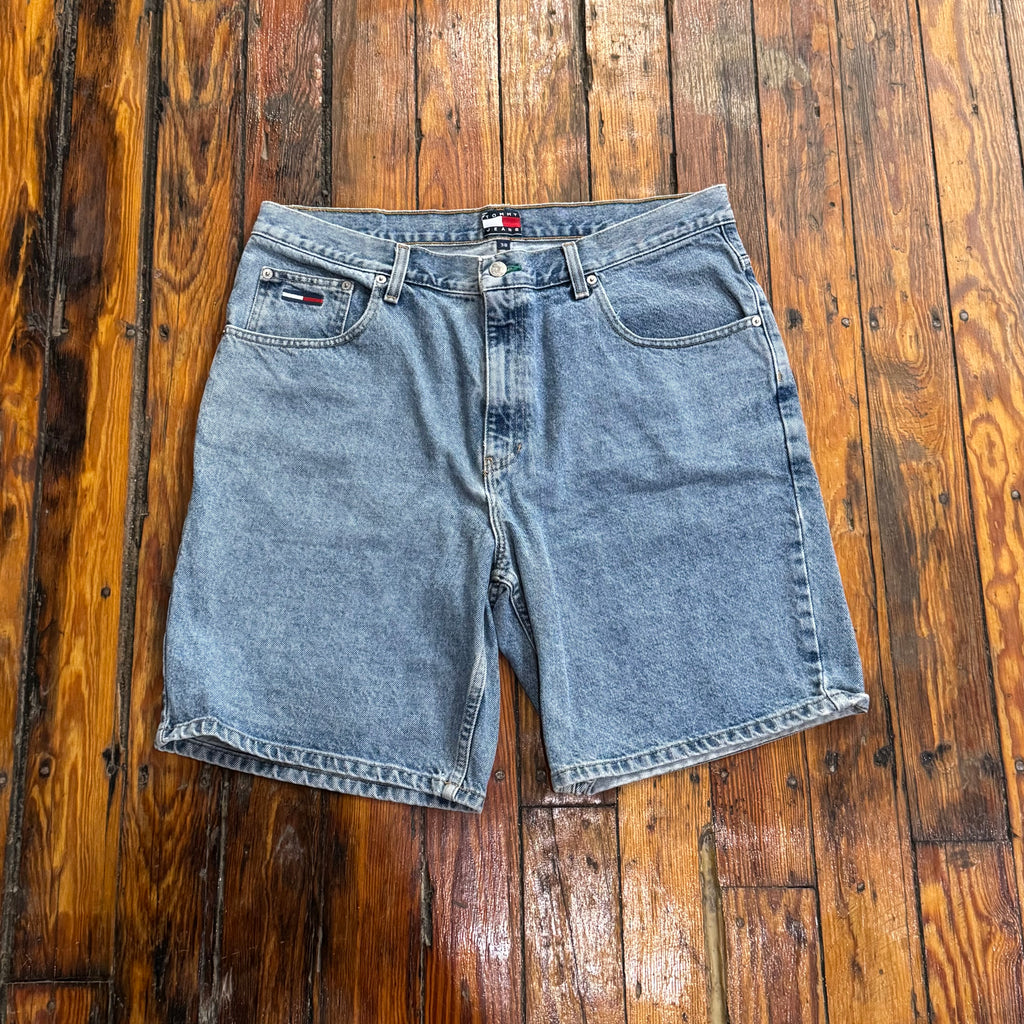 Vintage Tommy Hilfiger Denim Jean Shorts Sz 38