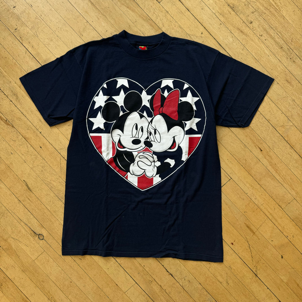 Vintage Mickey & Minnie Mouse T-shirt Sz XL