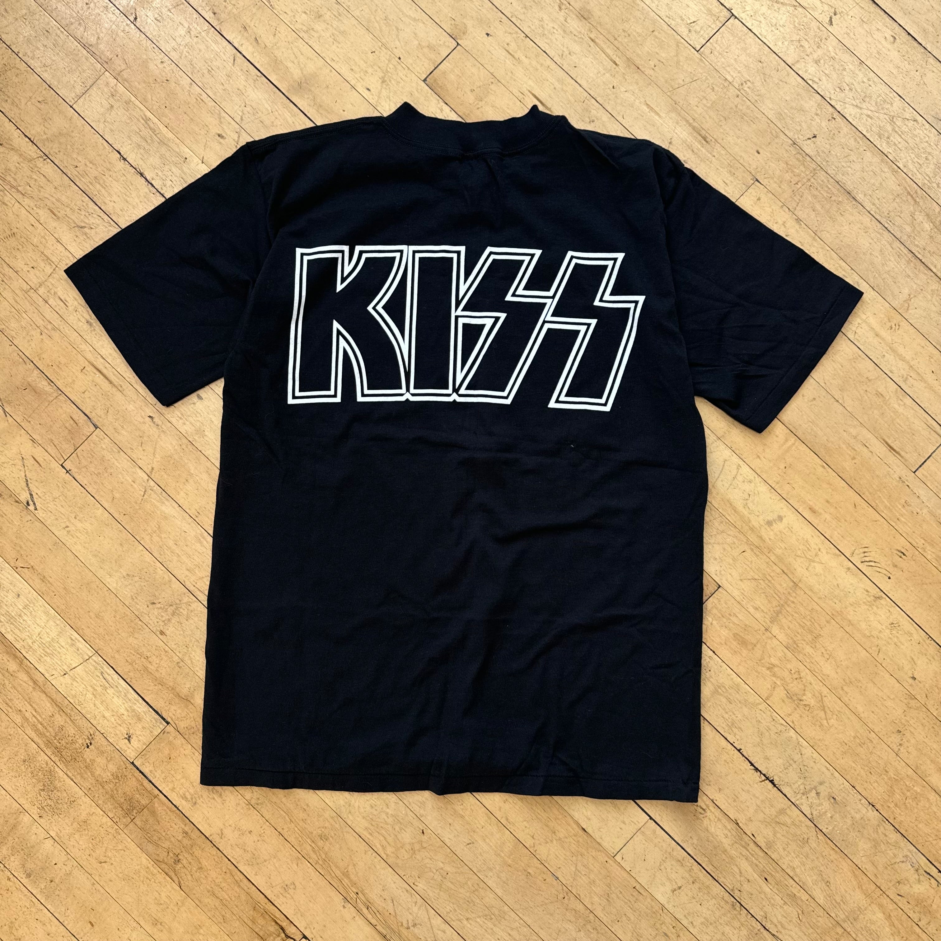 Vintage Kiss Faces T-shirt Sz L