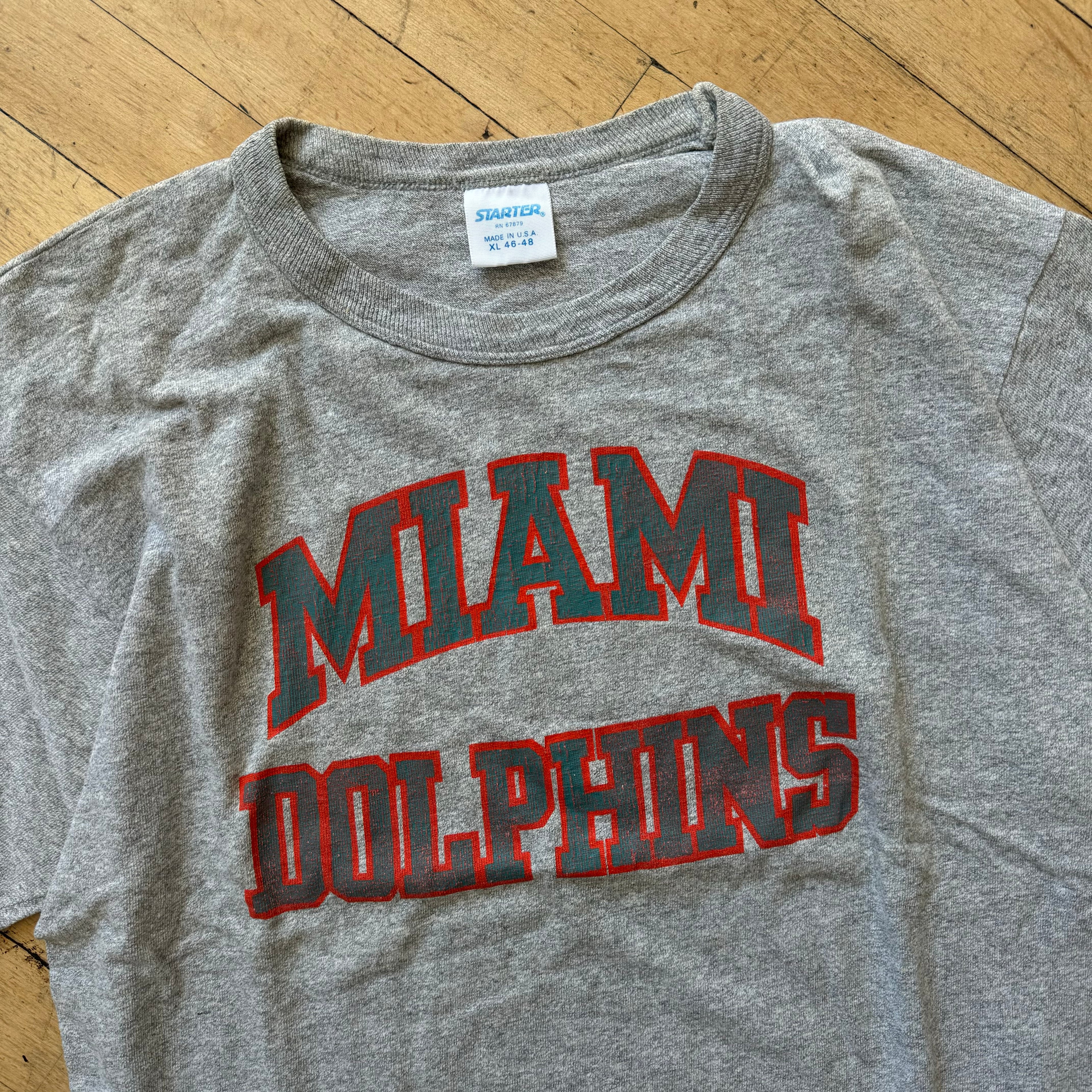 Vintage Miami Dolphins Starter T-shirt Sz L