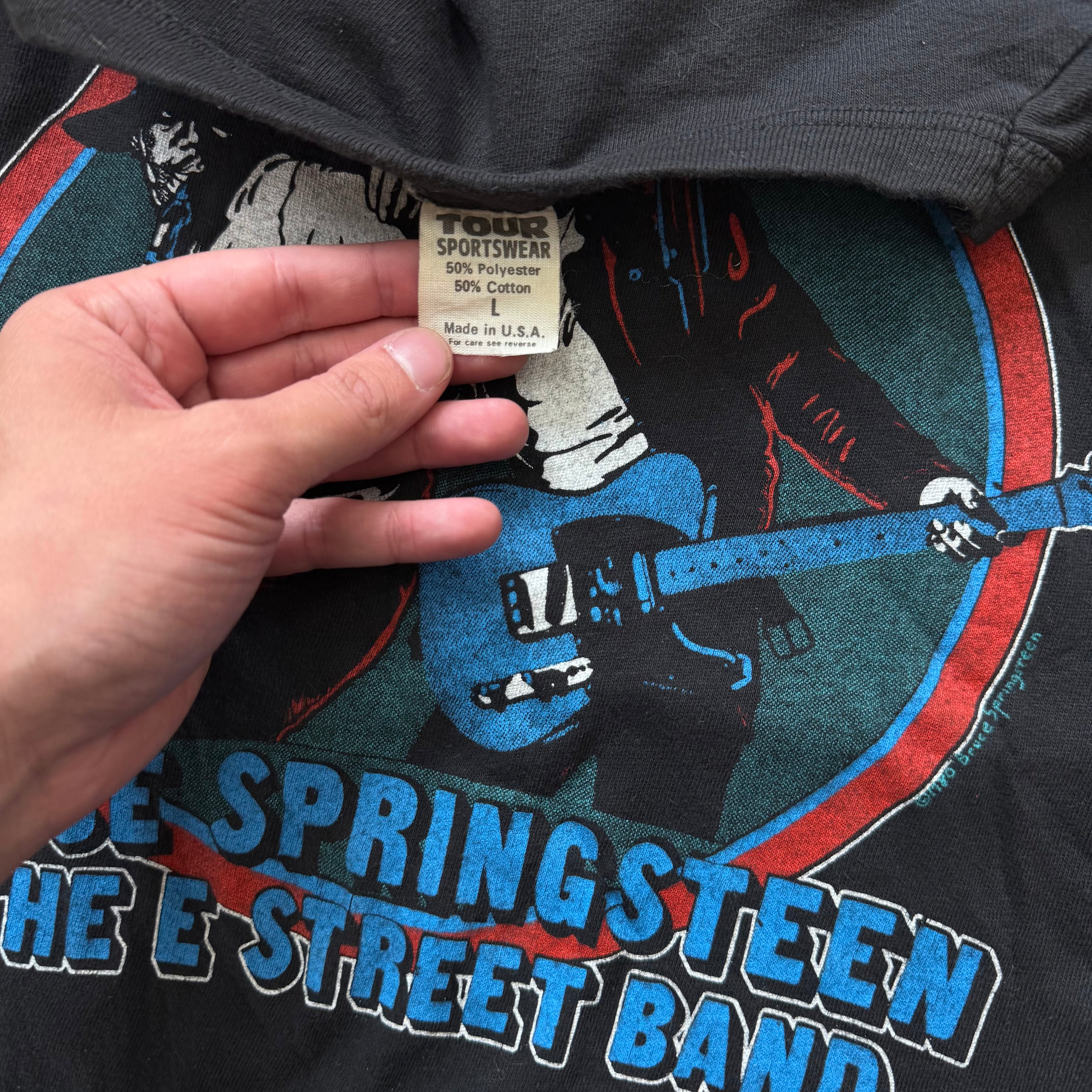 Vintage Bruce & The E-Street Concert T-shirt Sz L