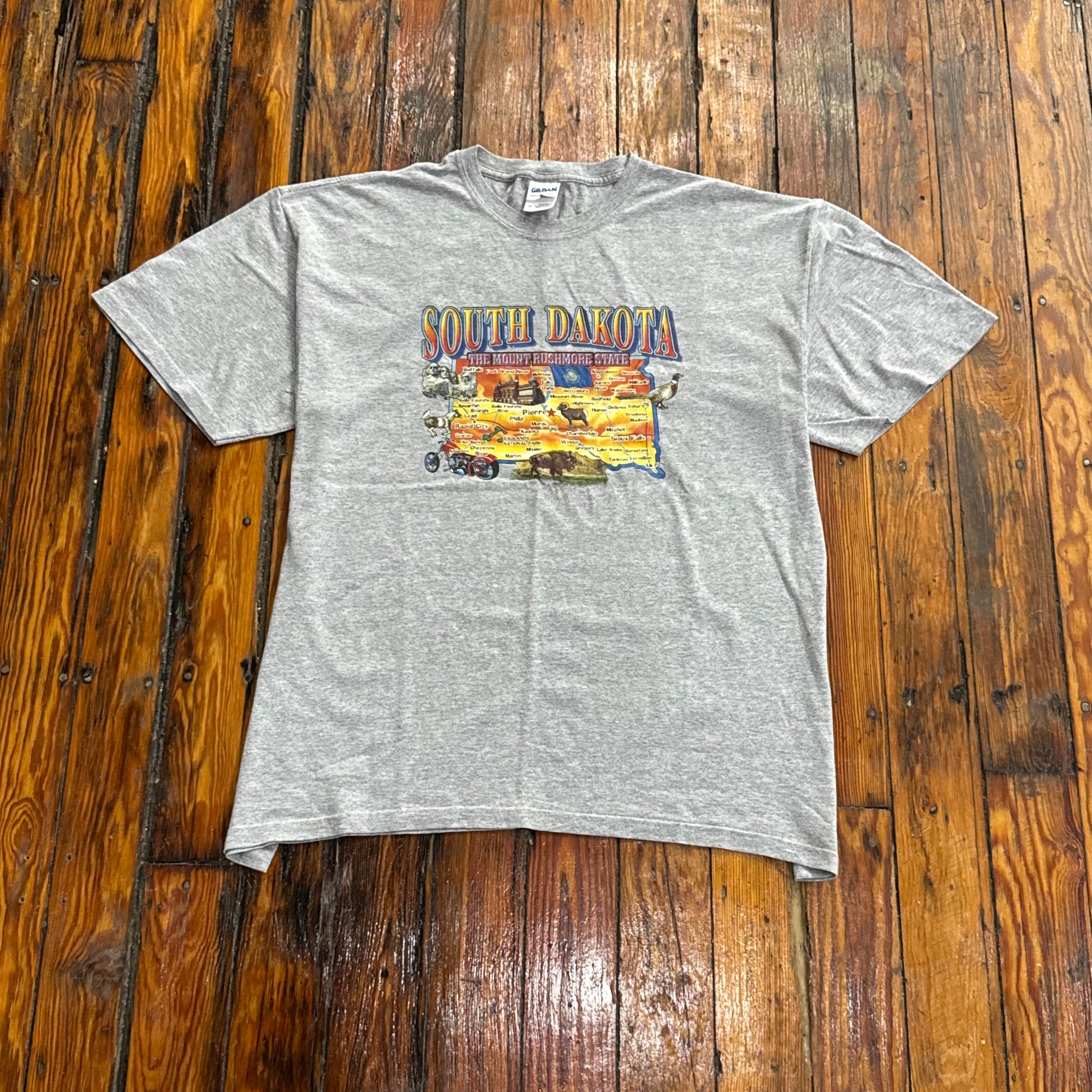 Vintage South Dakota Rushmore State T-shirt Sz XL