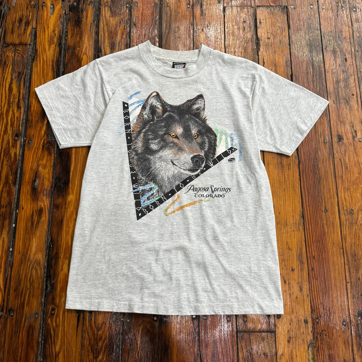 Vintage Colorado Wolf T-shirt Sz M