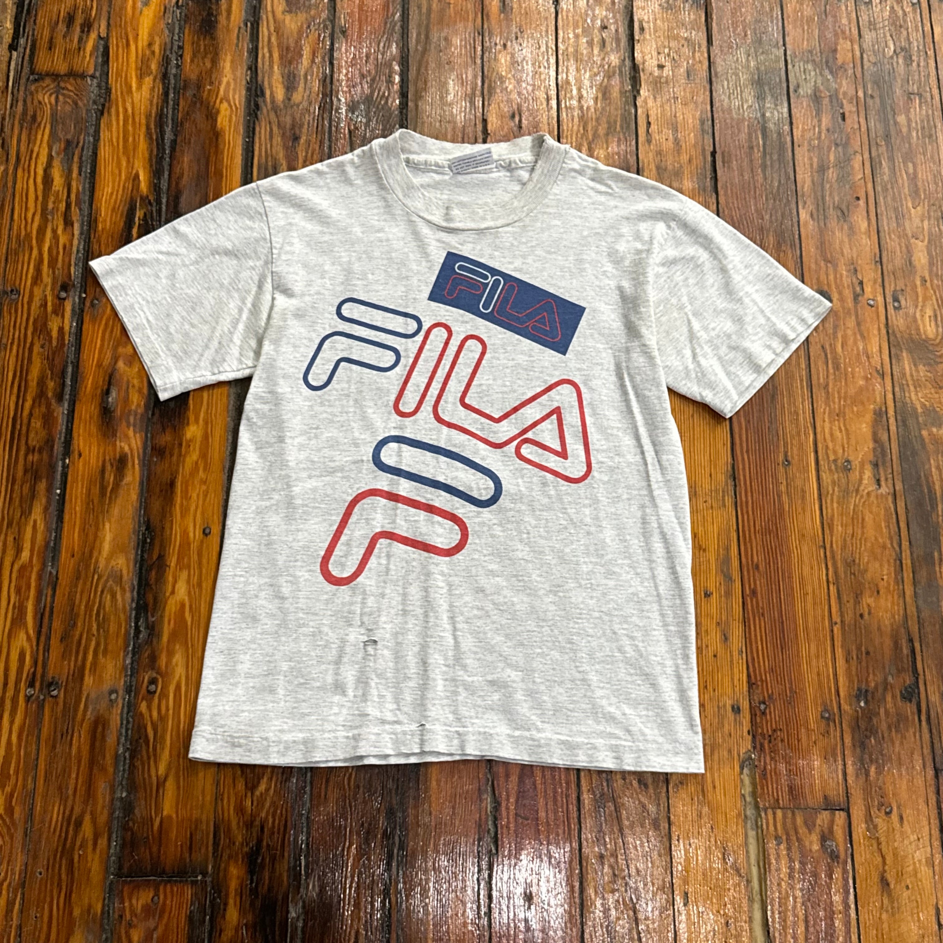 Vintage Fila Logo T-shirt Sz M