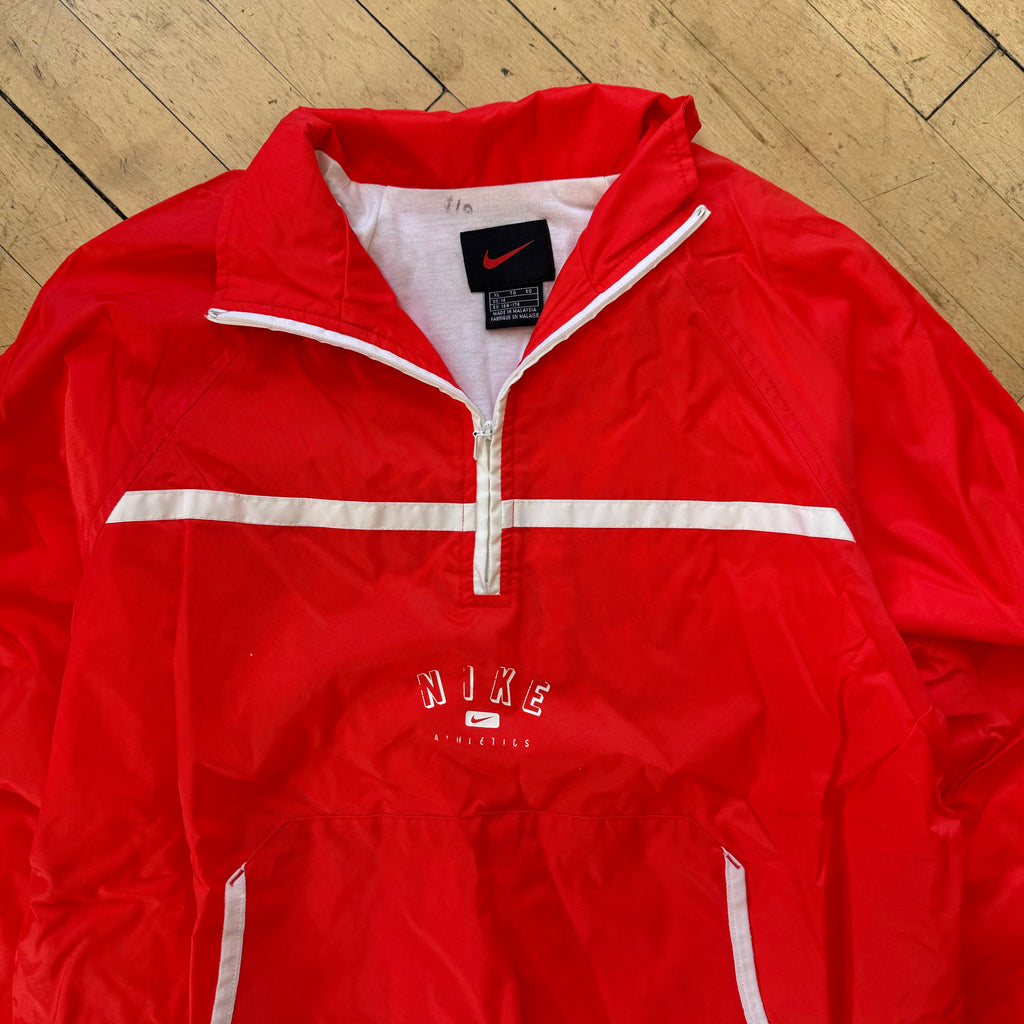 Vintage Nike Athletics Pullover Windbreaker Jacket Sz L