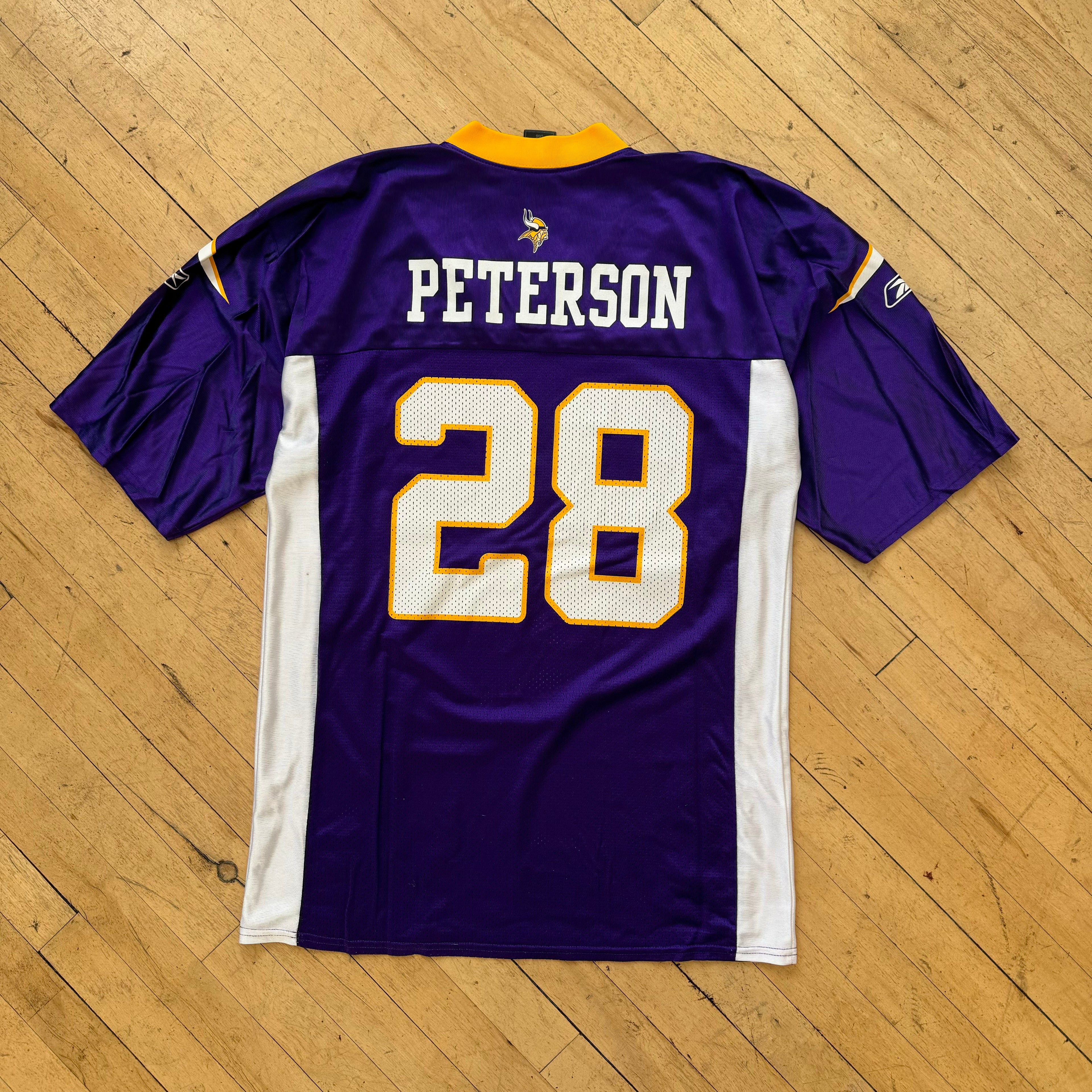 Minnesota Vikings “Peterson” Jersey Sz L