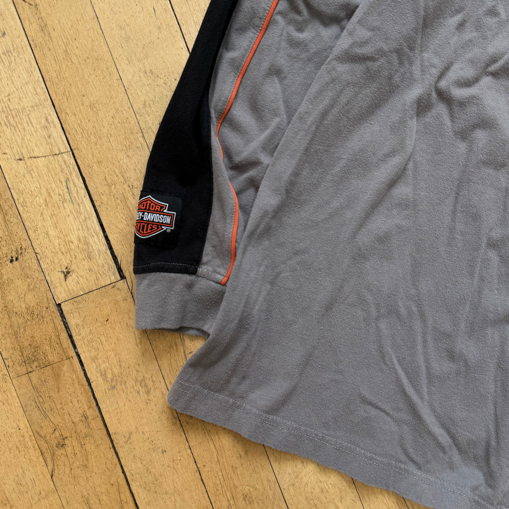 Y2K Harley Davidson Long Sleeve T-shirt Sz L
