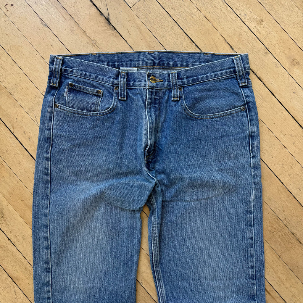 Vintage Carhartt Denim Jeans Sz 36x30