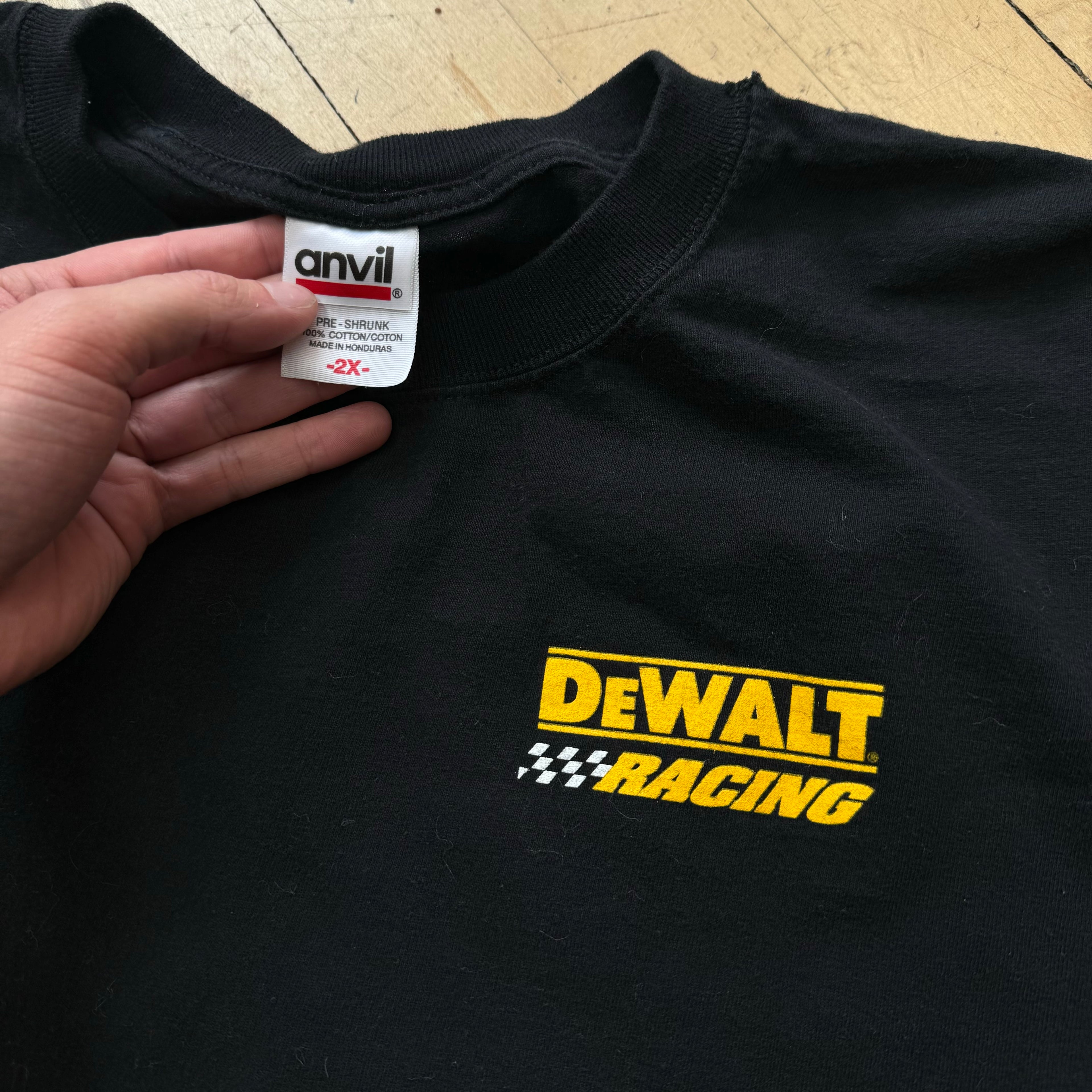 Vintage DeWalt Racing NASCAR T-shirt Sz XXL