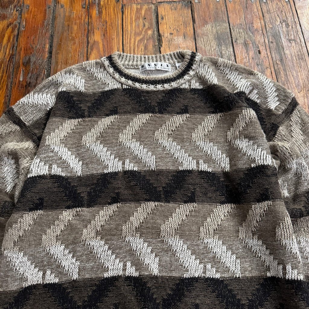 Vintage Basix Knit Sweater Sz XL