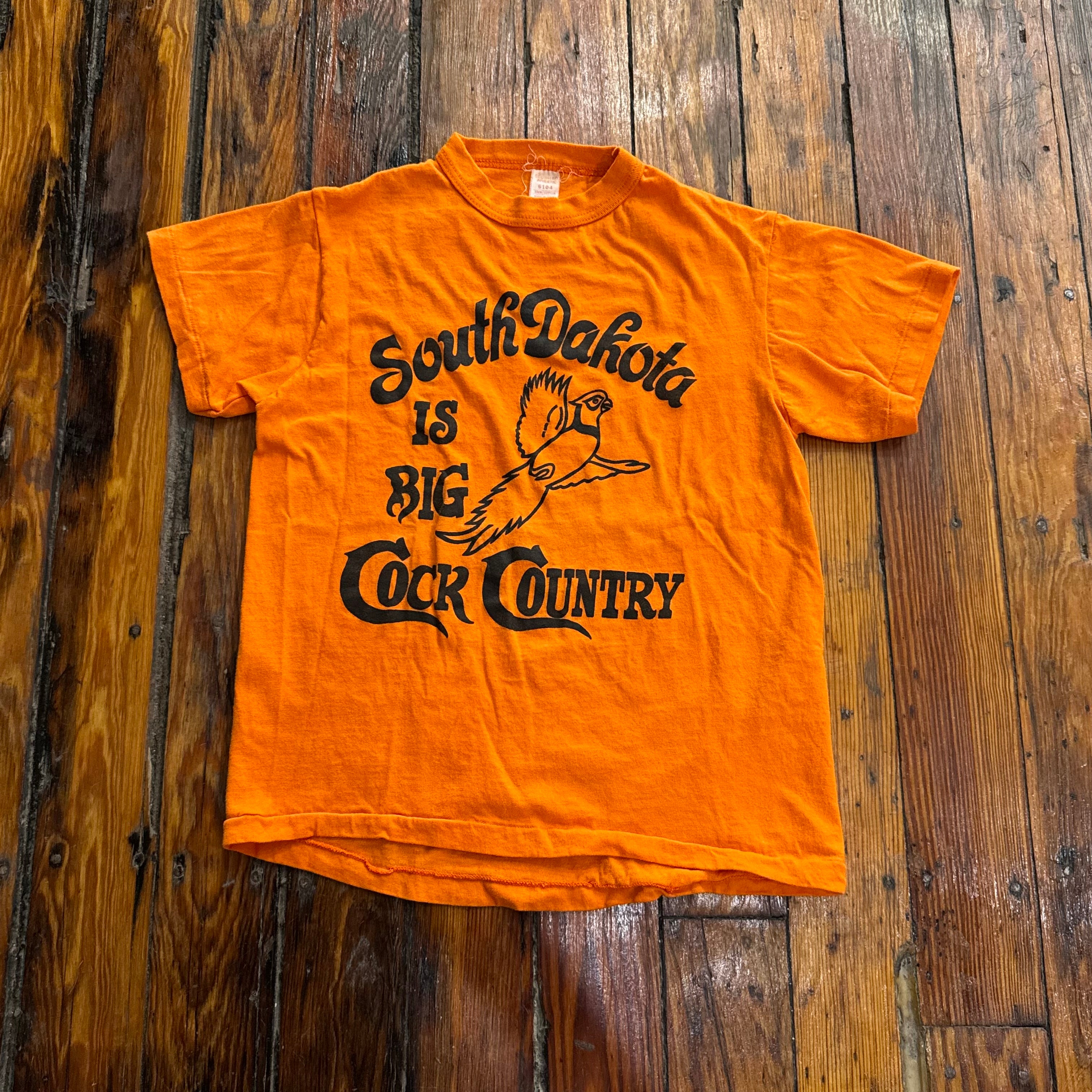 Vintage South Dakota Is Big Cock Counrty T-shirt Sz S