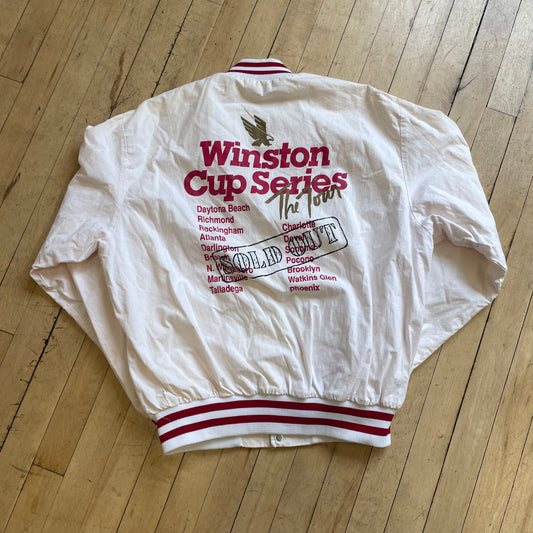 90s Winston Cup Series Bomber Jacket Sz L