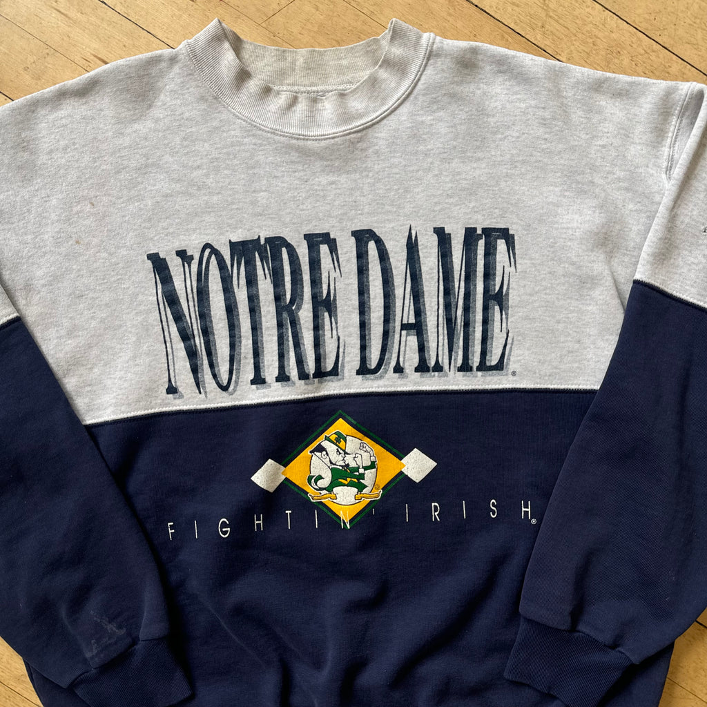 Vintage Notre Dame Fighting Irish CrewNeck Sz XL