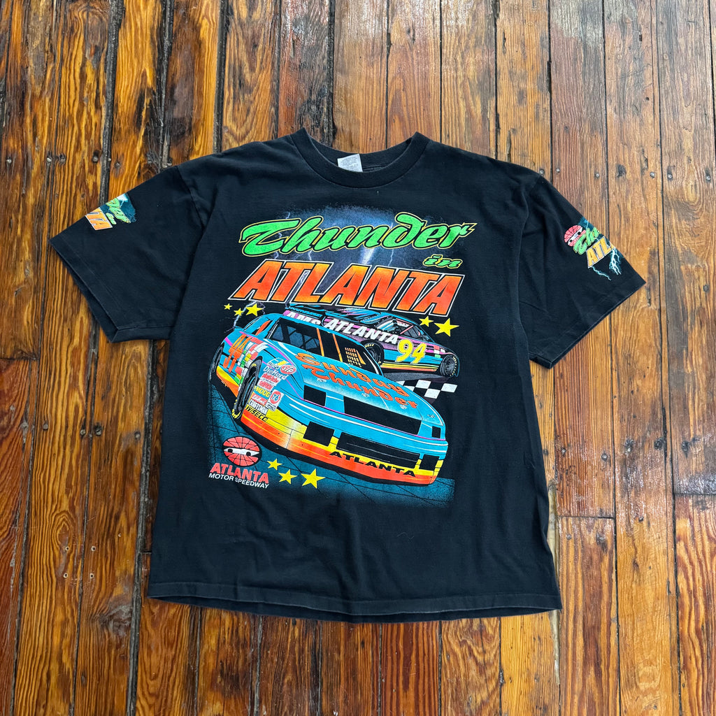 Vintage Chunder In Atlanta 94’ Nascar T-shirt Sz XL