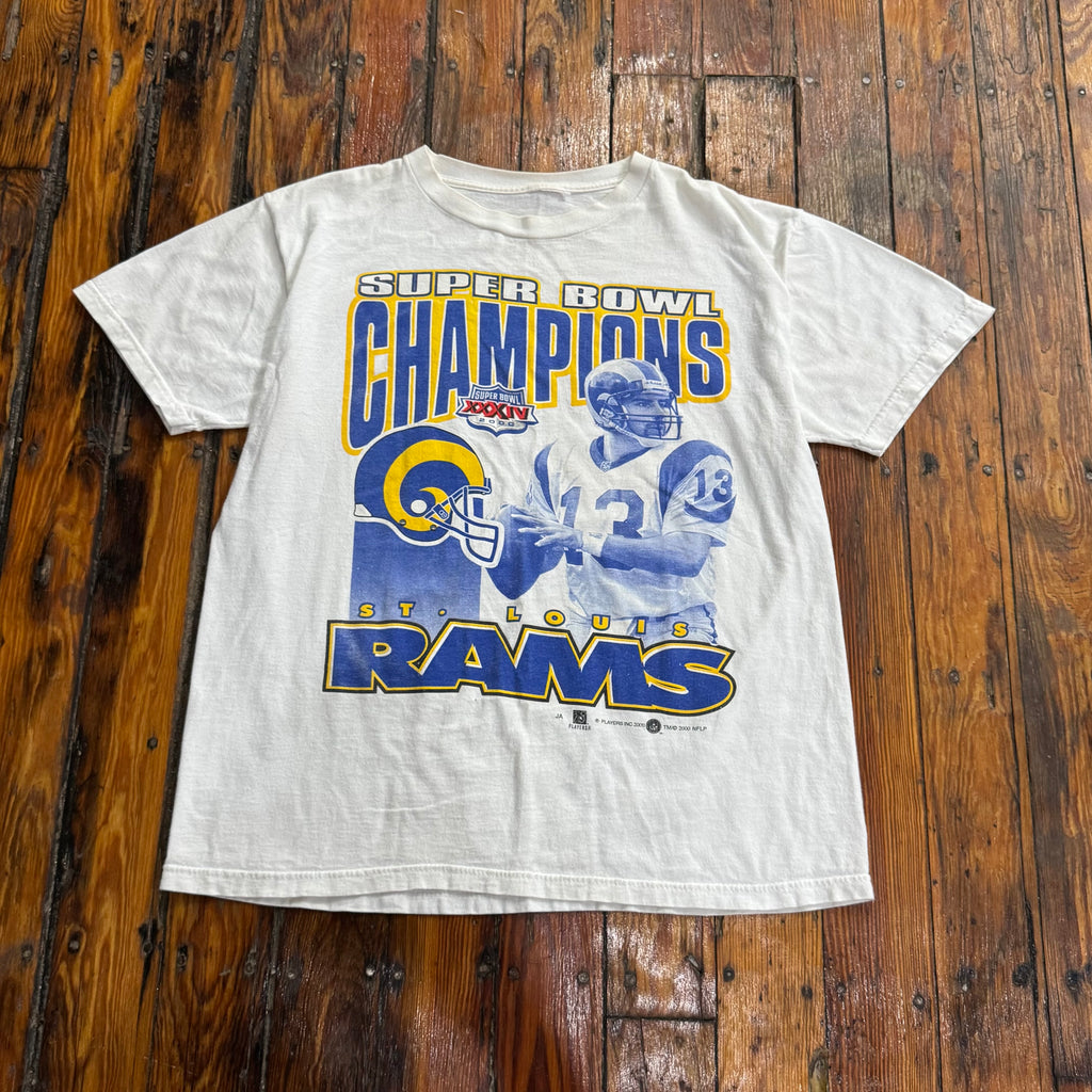 Vintage St Louis Rams Champions T-shirt Sz M