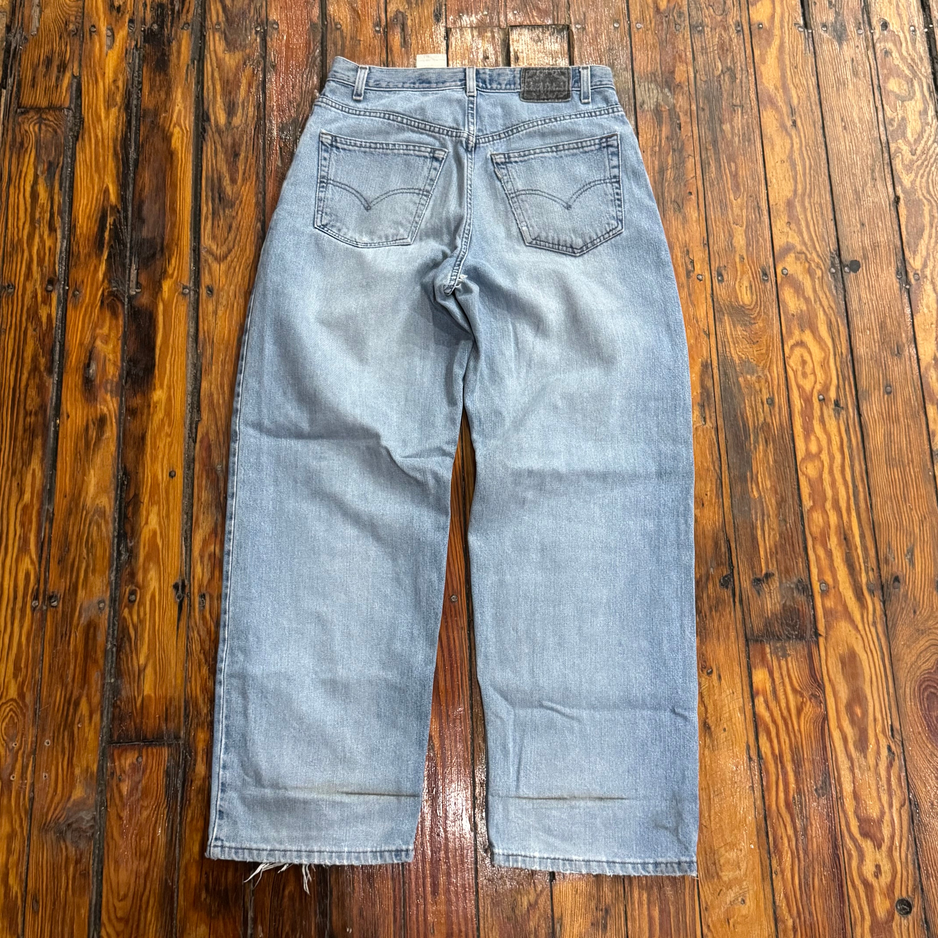 Vintage Levi’s SilverTab Wide Leg Denim Jeans Sz 32