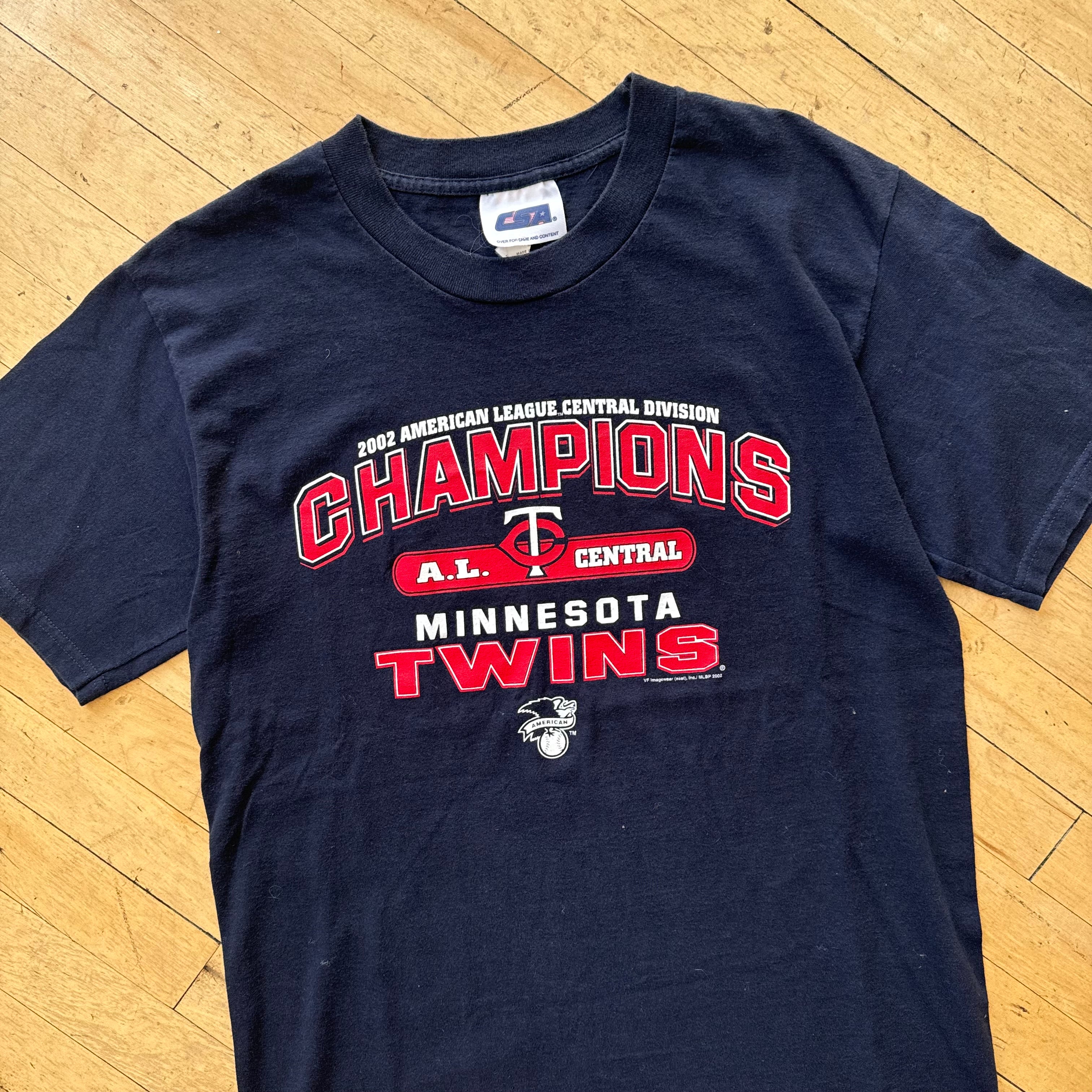 Vintage Minnesota Twins Champions T-shirt Sz L
