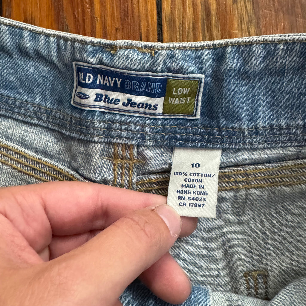 Y2K Old Navy Denim Jean Shorts Sz 10