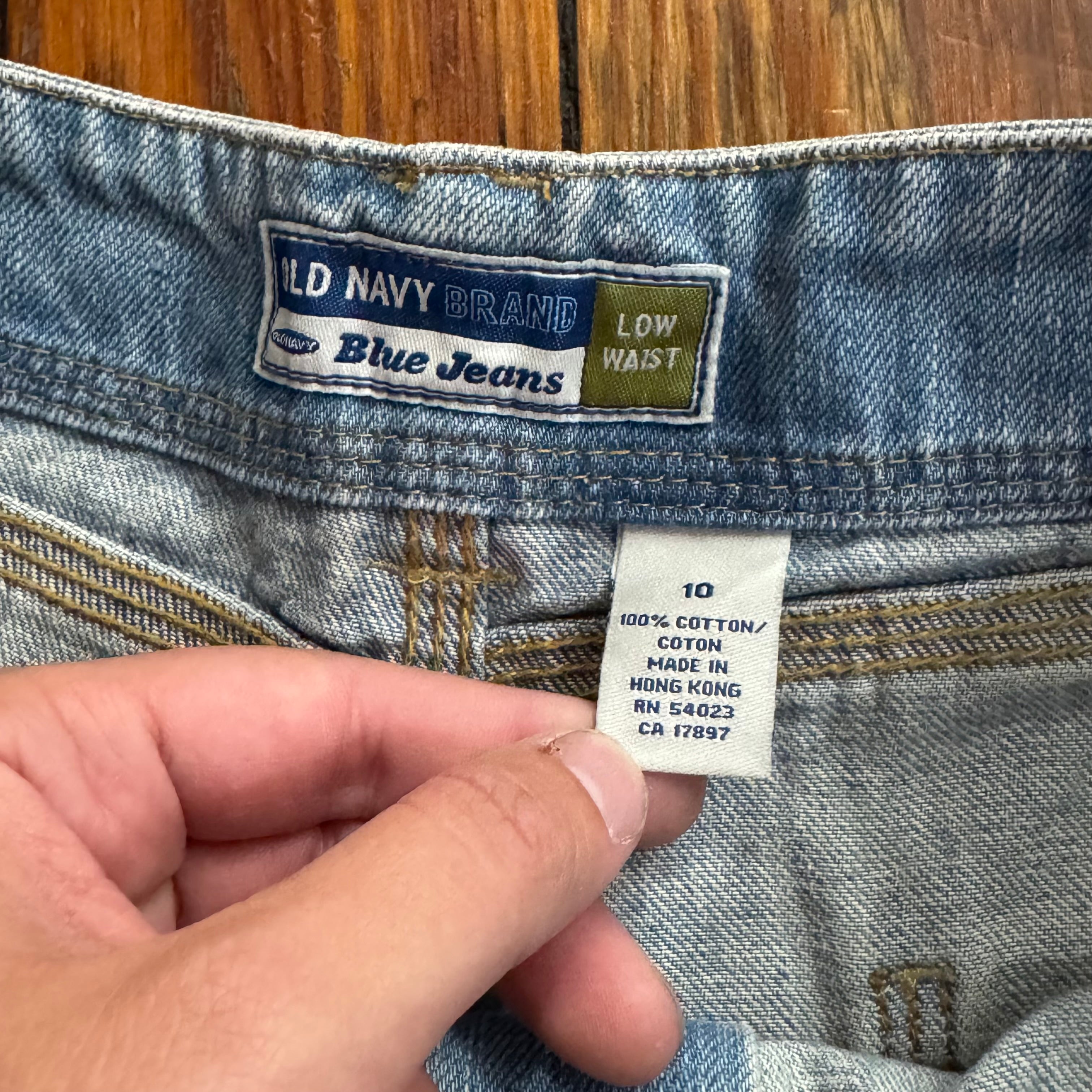 Y2K Old Navy Denim Jean Shorts Sz 10